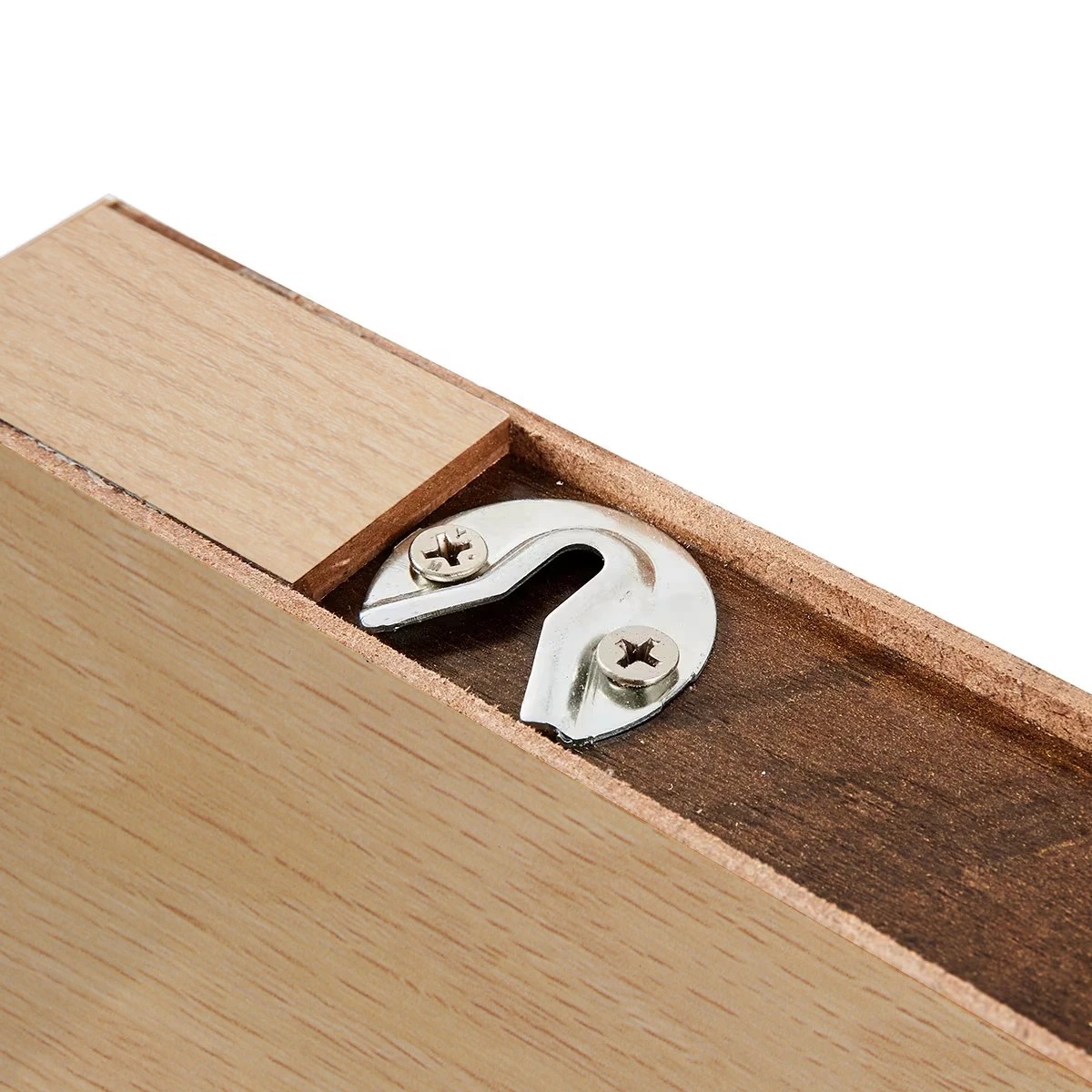 3 5 Pack Floating Shelves - Oak Look, 3 of 4