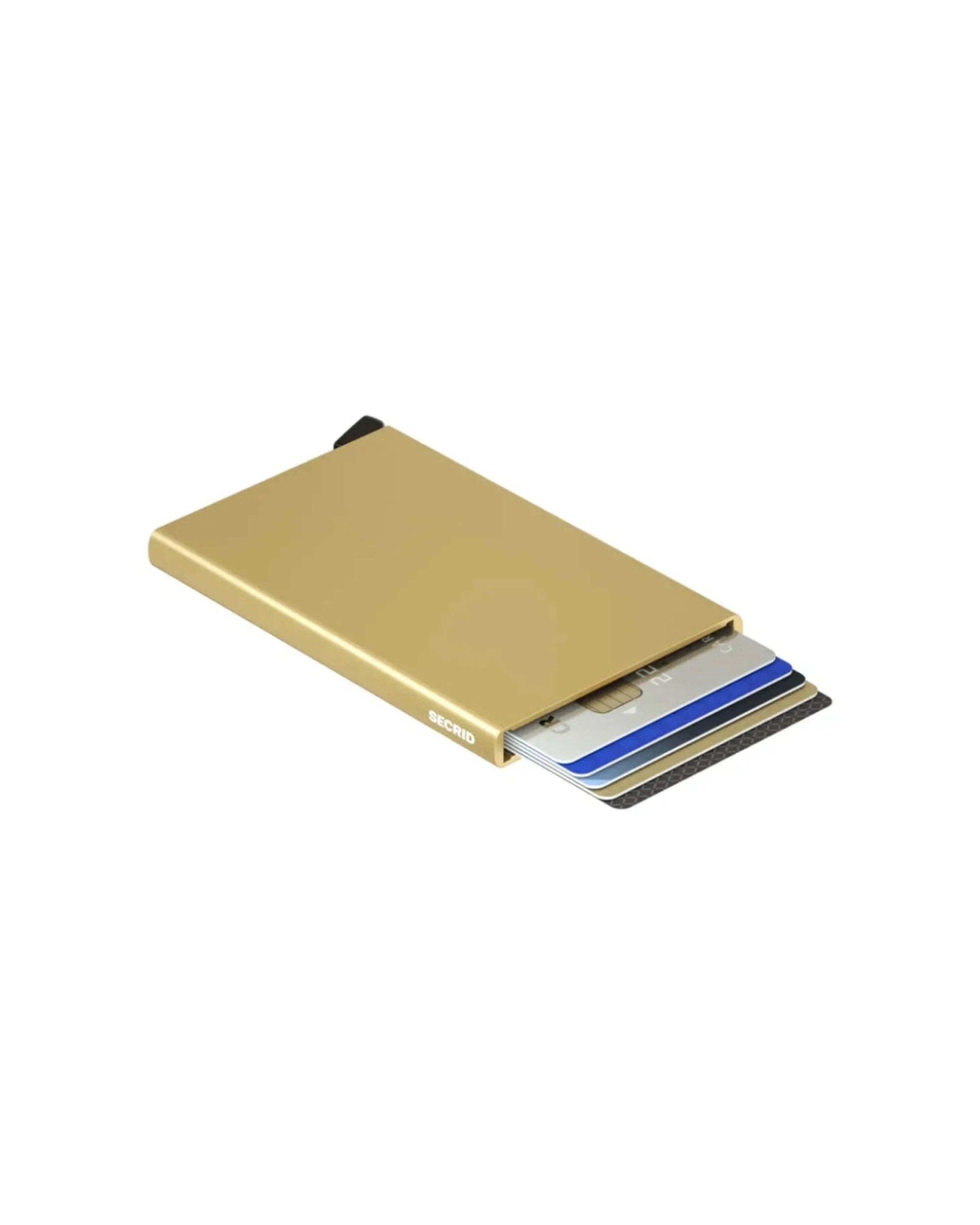 2 Secrid Cardprotector Compact RFID Aluminium Cards Wallet - Gold, 2 of 2