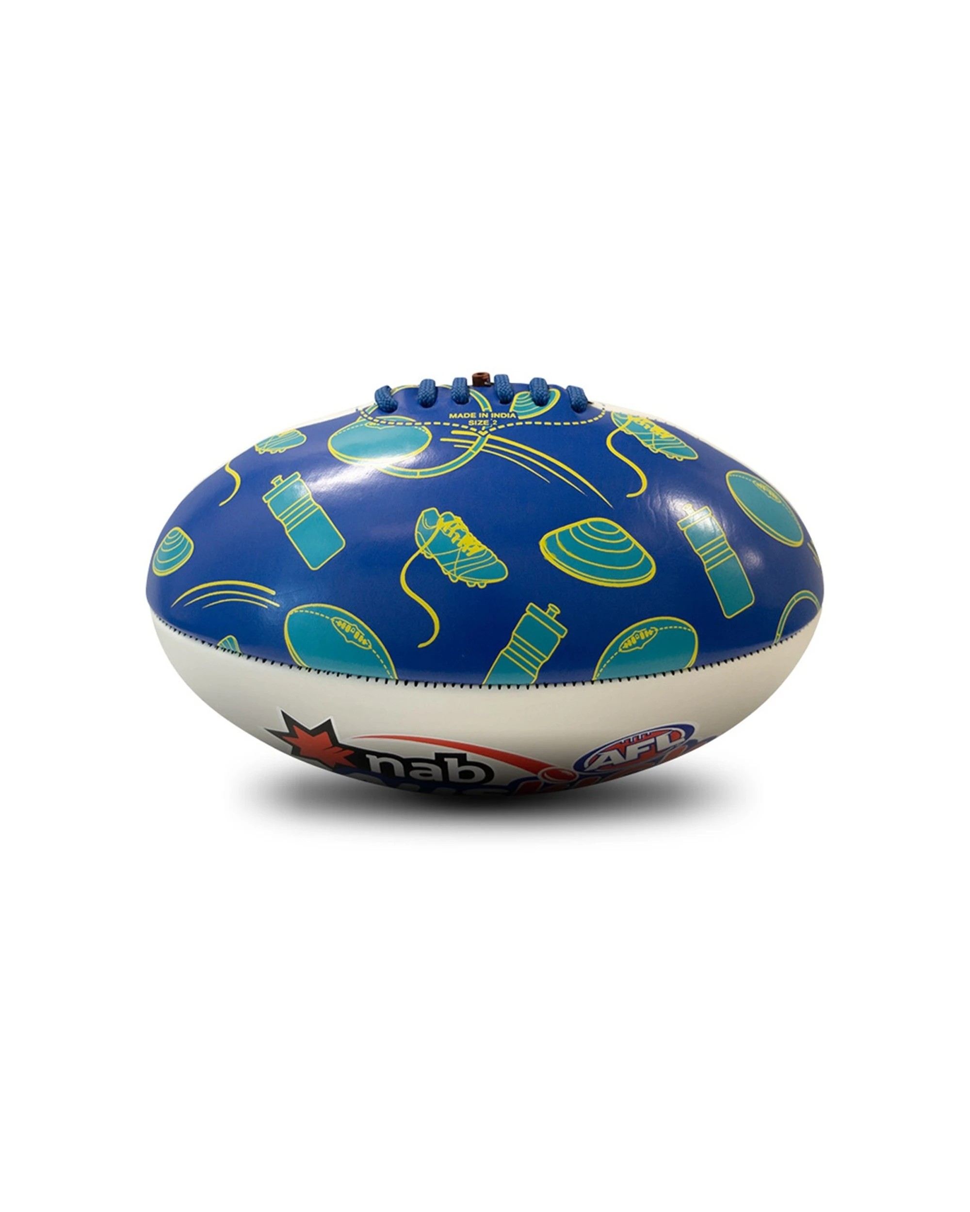 6 Sherrin AFL Auskick UV Activated Colour Switch Football Size 2 - Multi, 6 of 6
