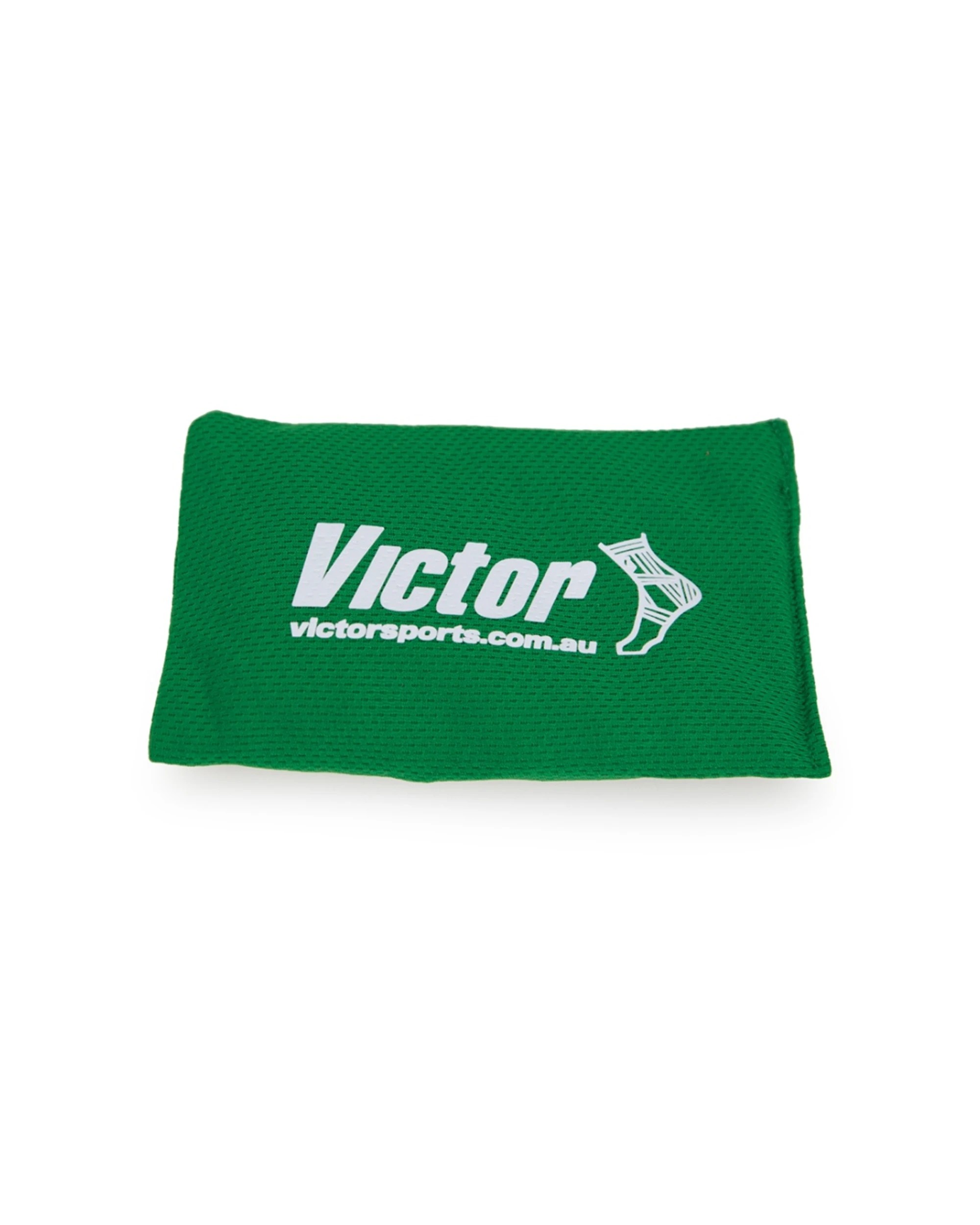 1 Victor Sports Bean Bag Solid Plastic Fill Educational Sport 10x15cm - Green, 1 of 2