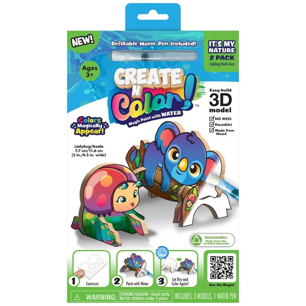 1 Create N Colour Take Along Nature Friends, 1 of 8