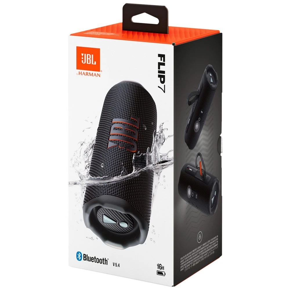 9 JBL Flip 7 Bluetooth Speaker Black, 9 of 10