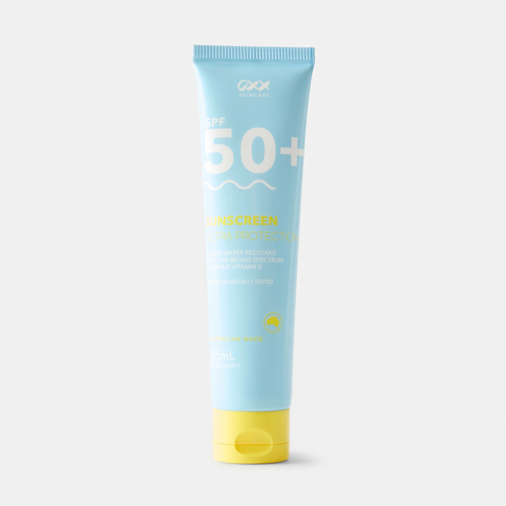 1 OXX Skincare SPF 50+ Ultra Protection Sunscreen 35ml - Vitamin E, 1 of 3
