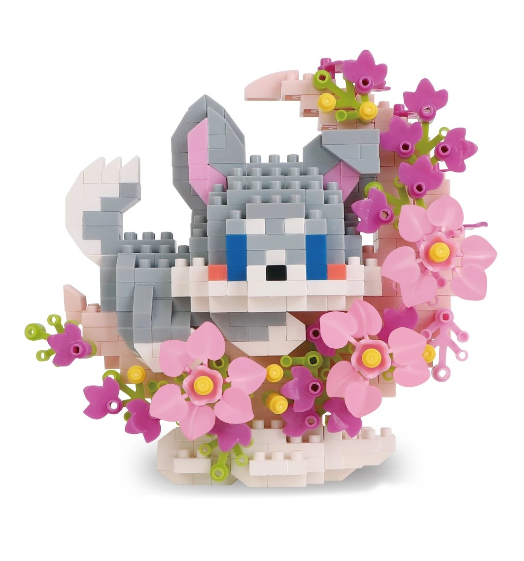 5 Mini Blocks Flower Series - Assorted, 5 of 6