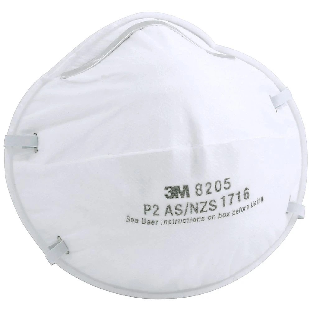 1 3M P2 Builders Respirators 3 Pack, 1 of 2