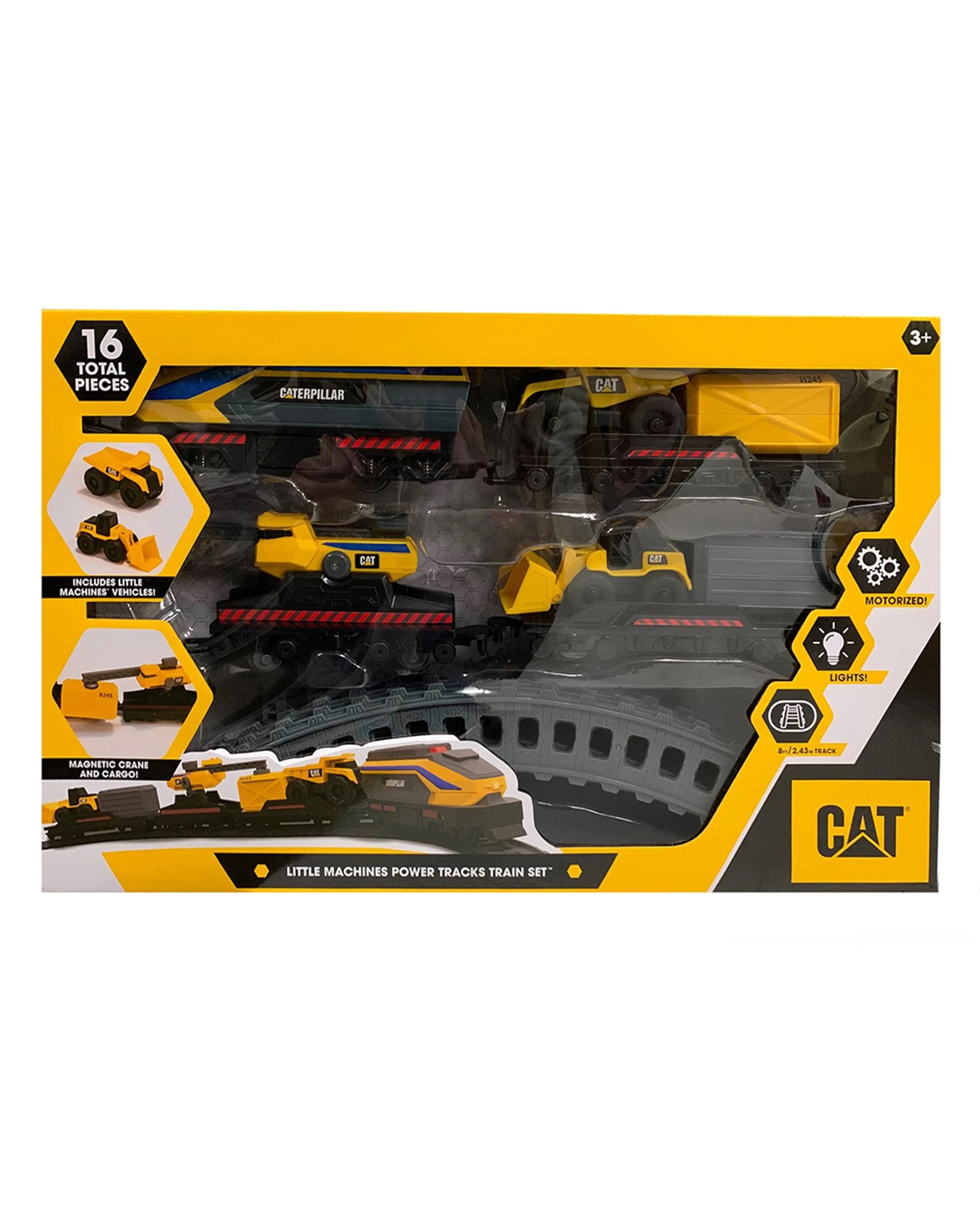 1 CAT Little Machines Power Tracks Train Set, 1 of 6