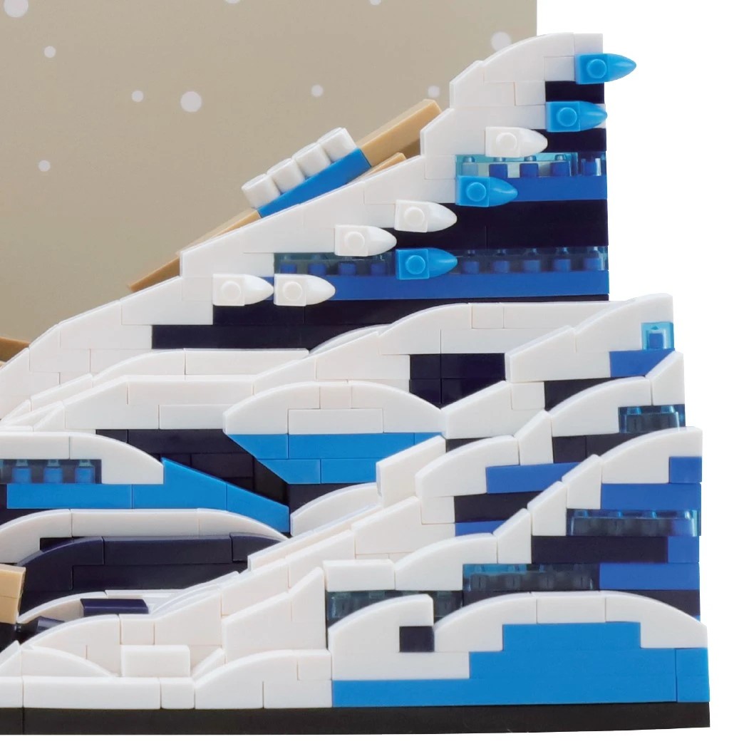 5 1976 Piece Mini Blocks Lifestyle Series: Sea Wave Scene, 5 of 6