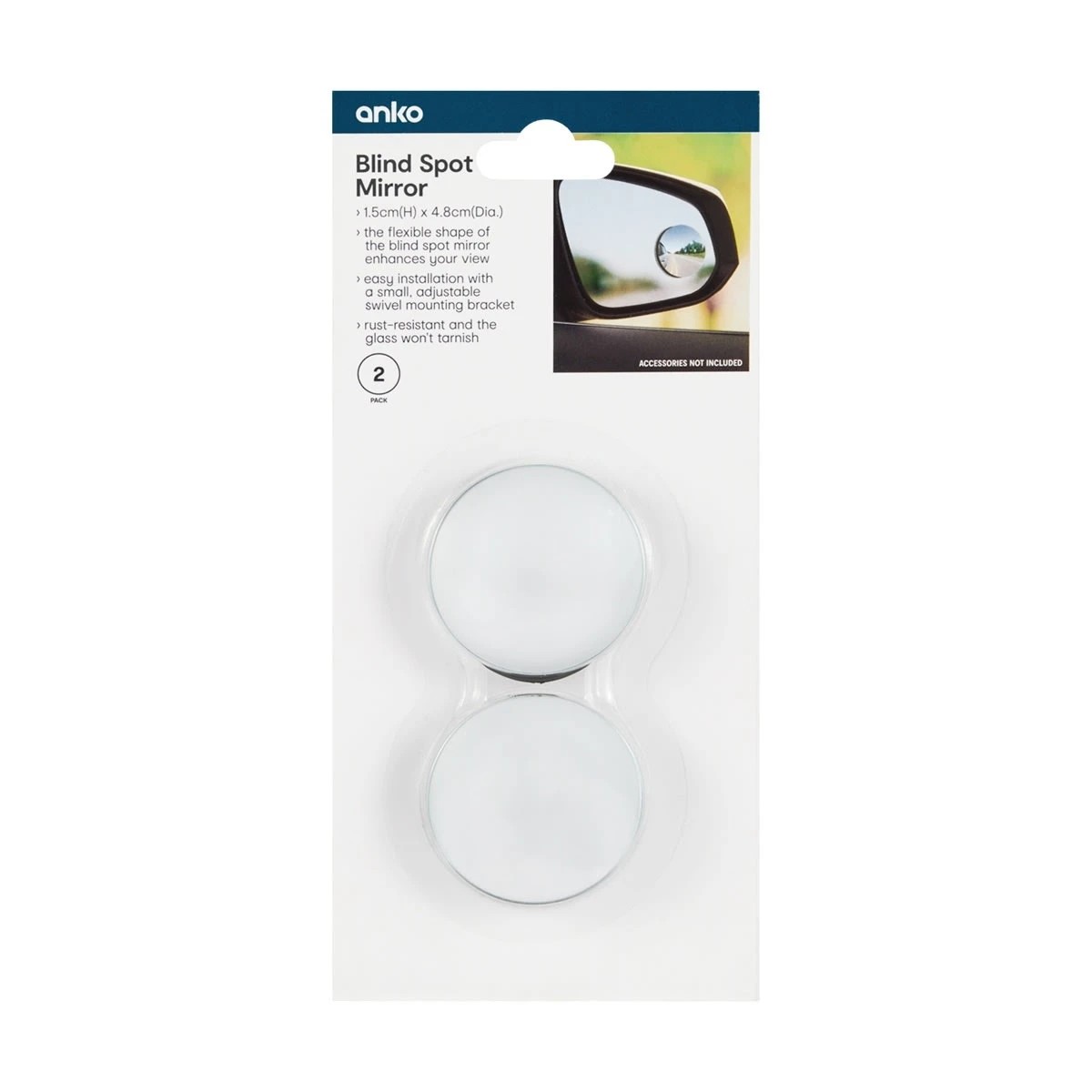 8 2 Pack Blind Spot Mirror, 8 of 9