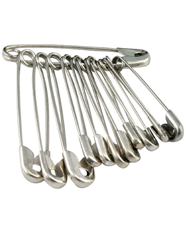 First Aiders Choice Safety Pins Assorted 12 