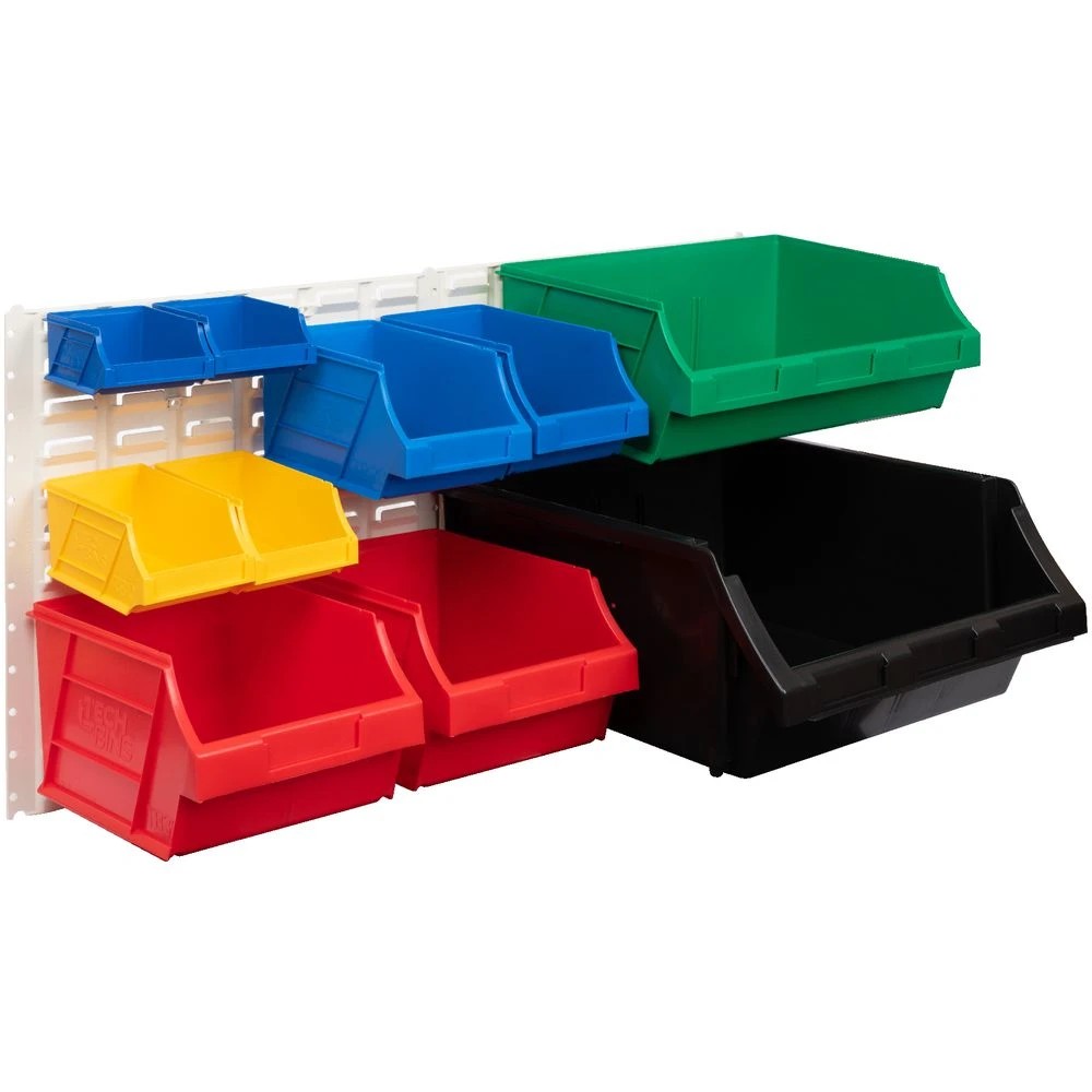 10 Wall Tech Bin 6L Red, 10 of 10