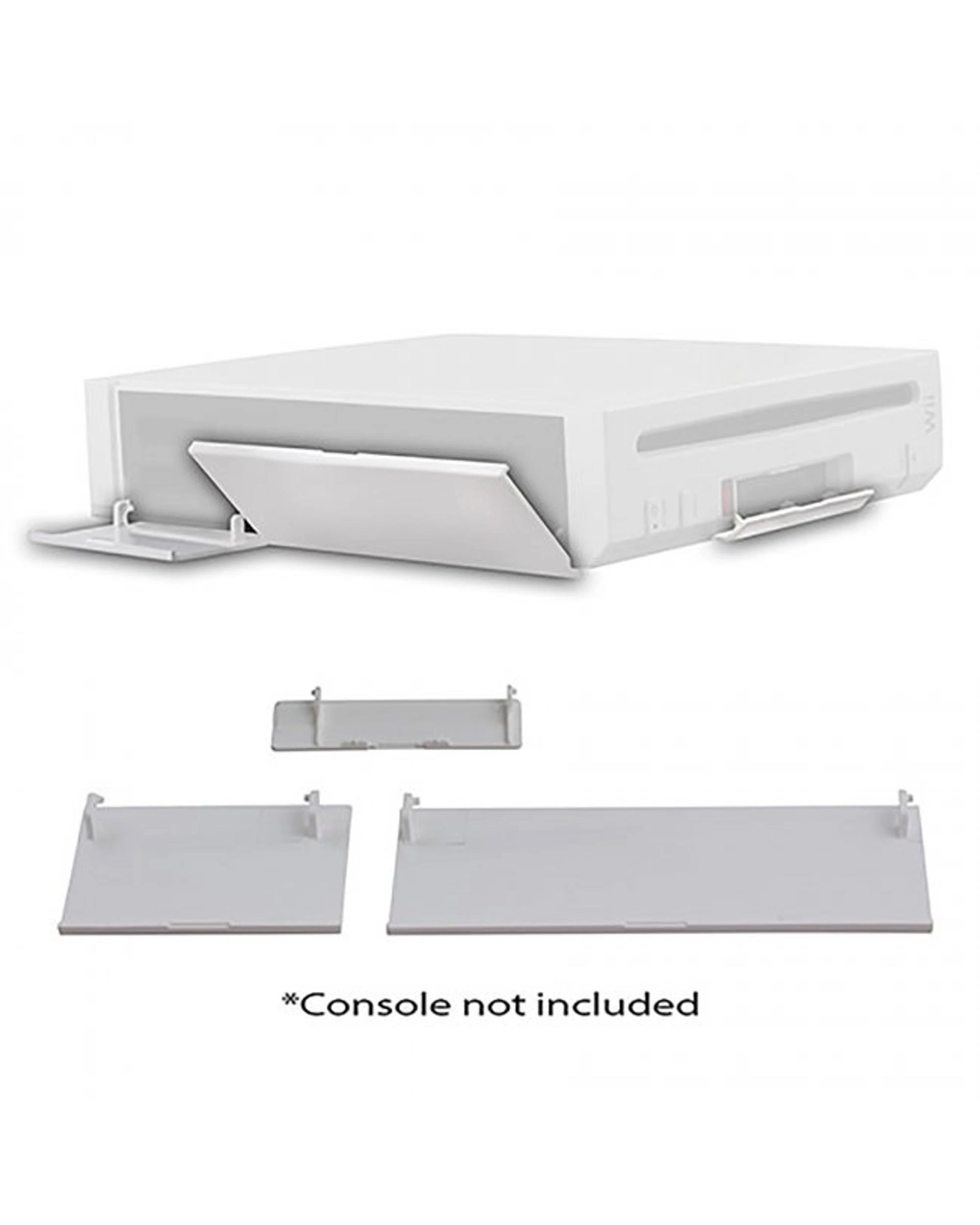 2 TTX Tech Wii Console Door Replacements - White, 2 of 2