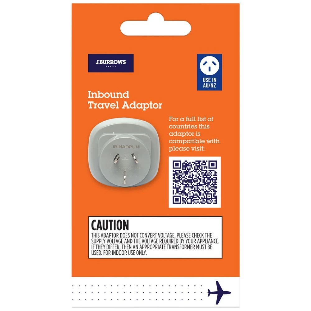 5 J.Burrows Inbound Universal Travel Adaptor, 5 of 5