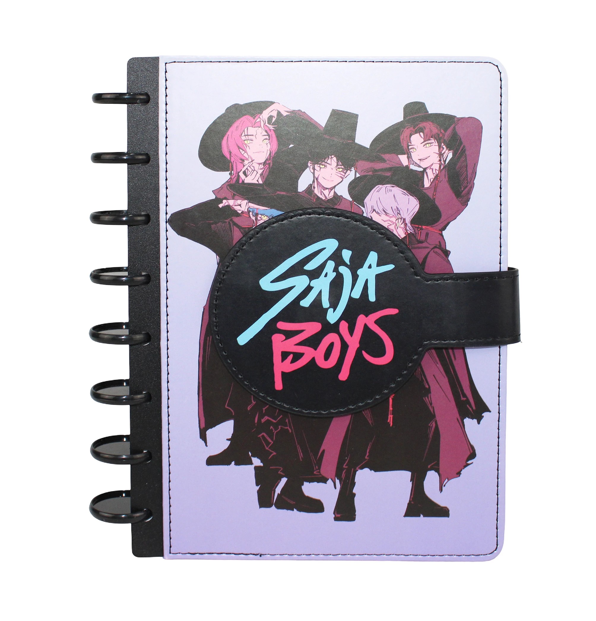1 KPop Demon Hunters A5 Spiral Notebook - Saja Boys, 1 of 3