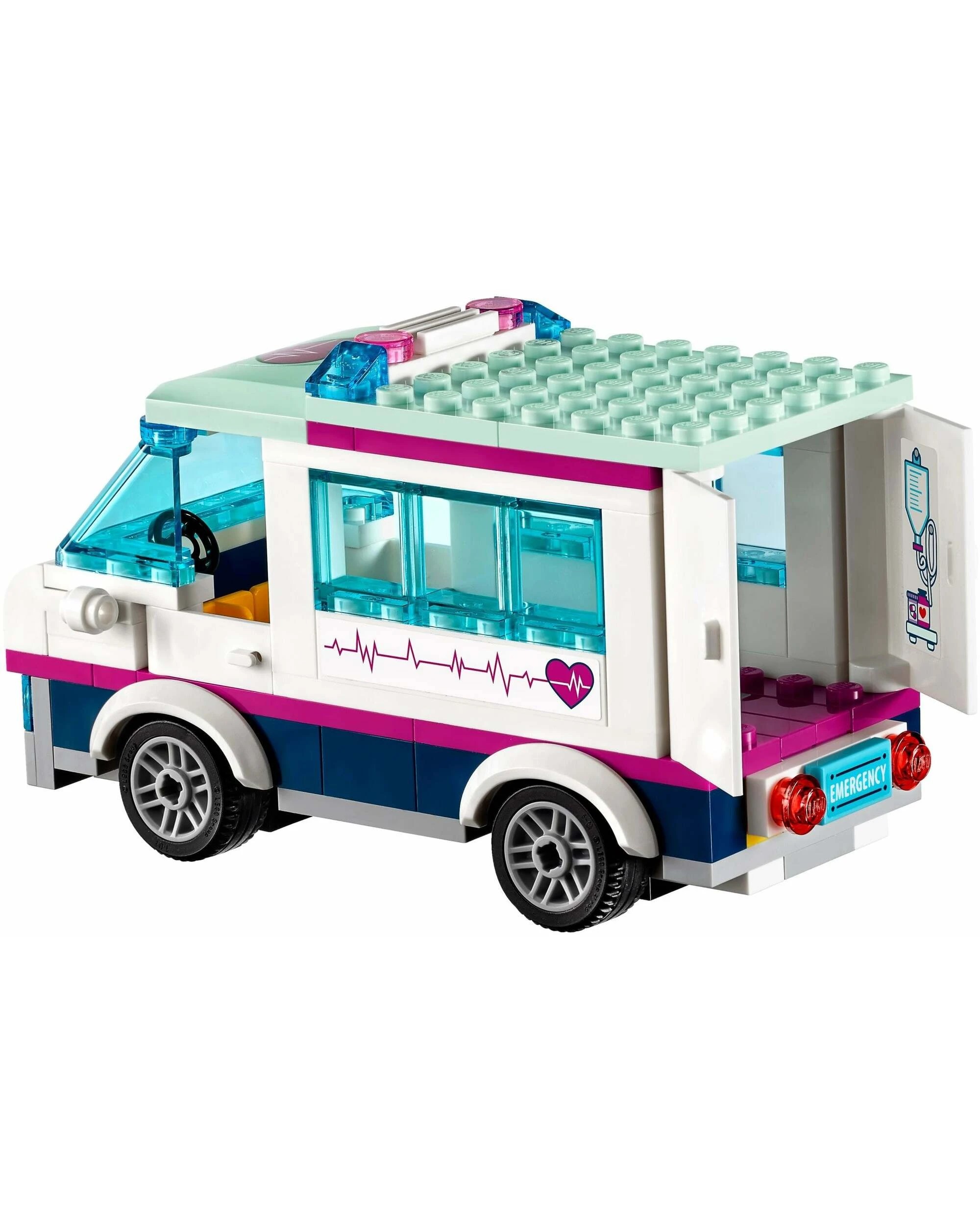 5 LEGO 41318 Heartlake Hospital: Doctor Playset with Ambulance & Helicopter, 5 of 5