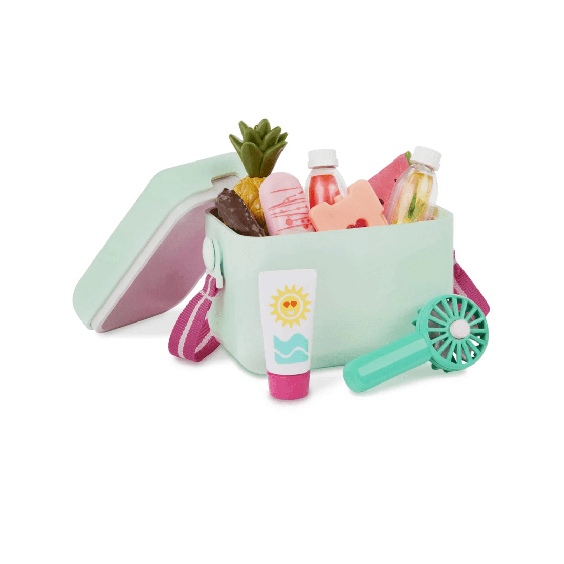 6 Our Generation Sunny & Cool Patio Set 18-inch Doll Outdoor Furniture & Accessories - Multi, 6 of 6