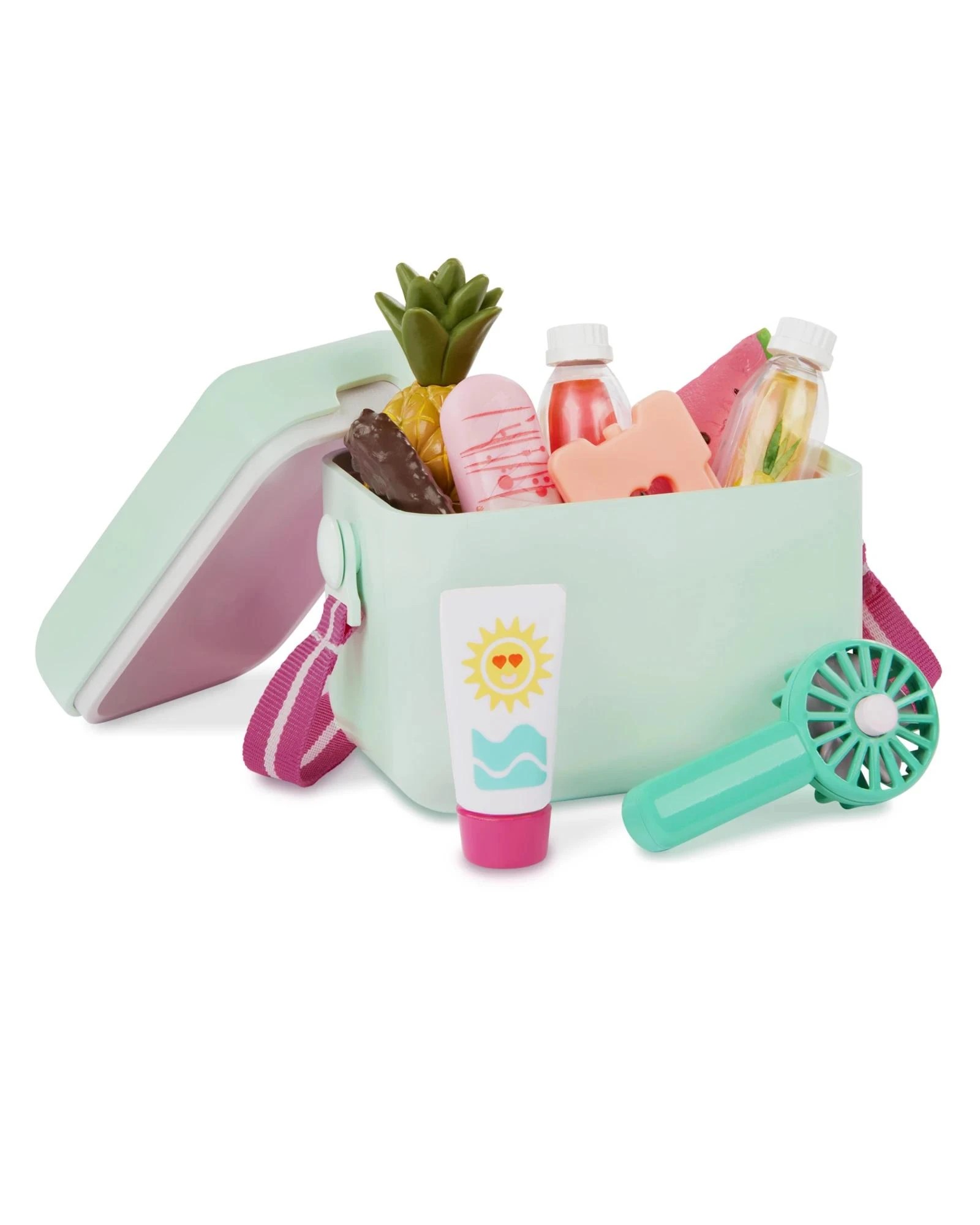 6 Our Generation Sunny & Cool Patio Set 18-inch Doll Outdoor Furniture & Accessories - Multi, 6 of 6