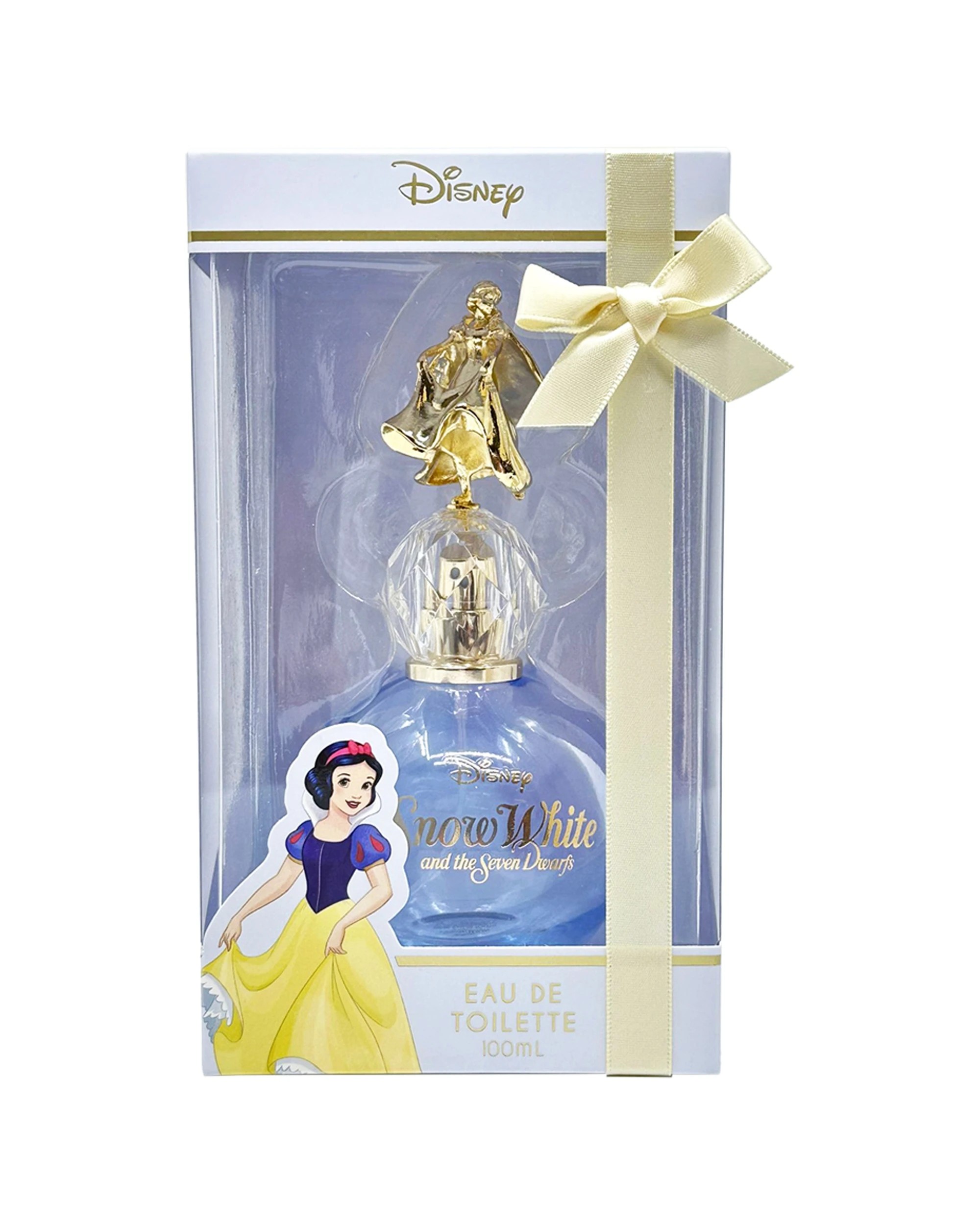 1 Disney Snow White Statuette Kids Children Eau De Toilette 100ml - Blue, 1 of 1
