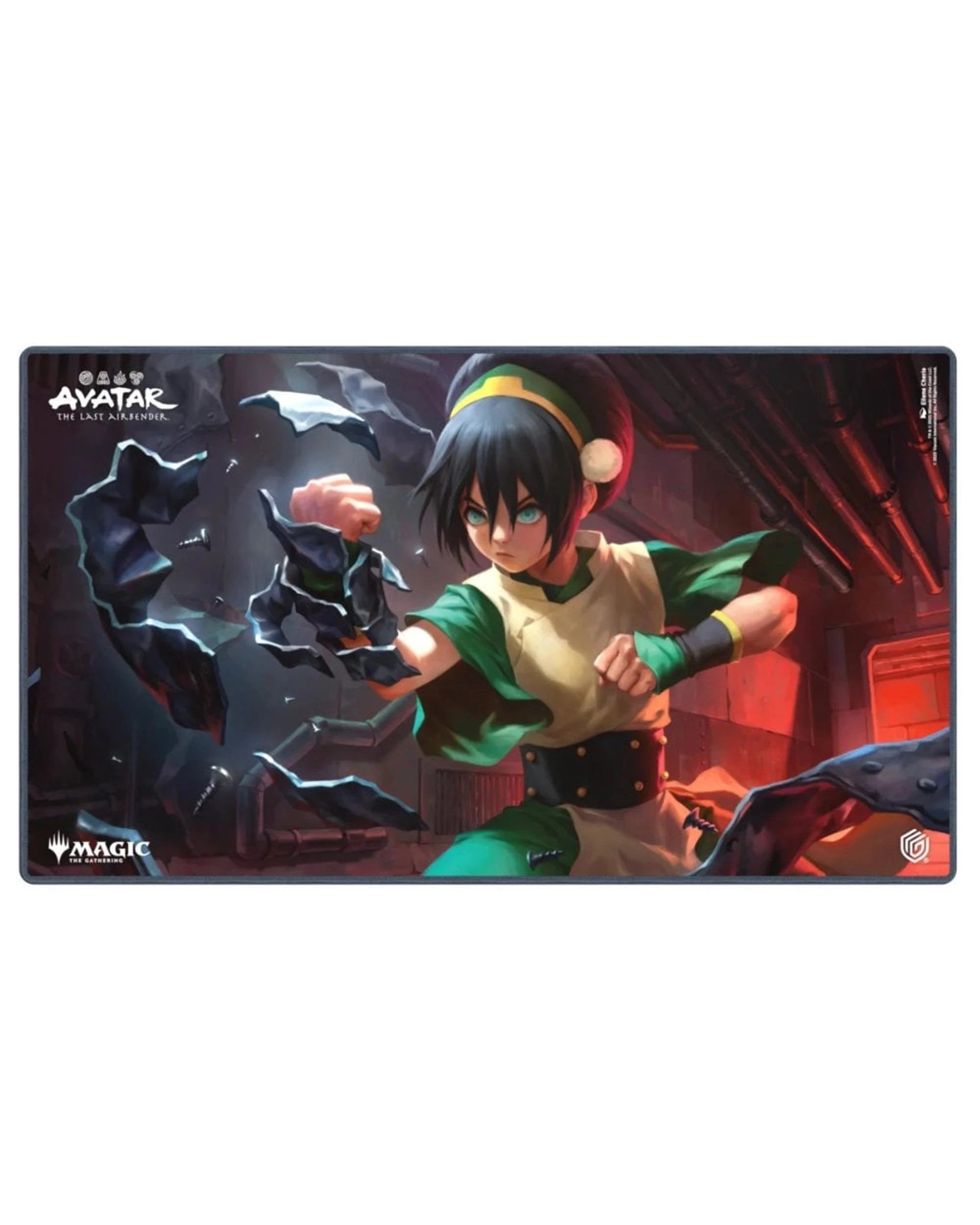 1 Ultimate Guard Avatar The Last Airbender Toph The First Metalbender Magic the Gathering Playmat, 1 of 4