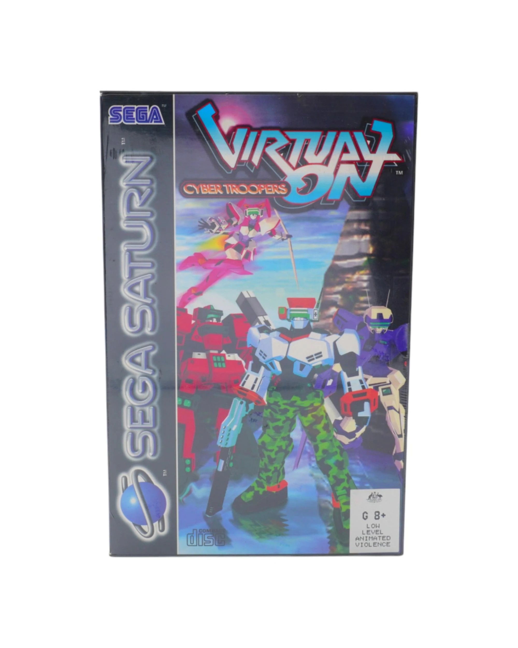 1 Virtual-On: Cyber Troopers - Sega Saturn, 1 of 7