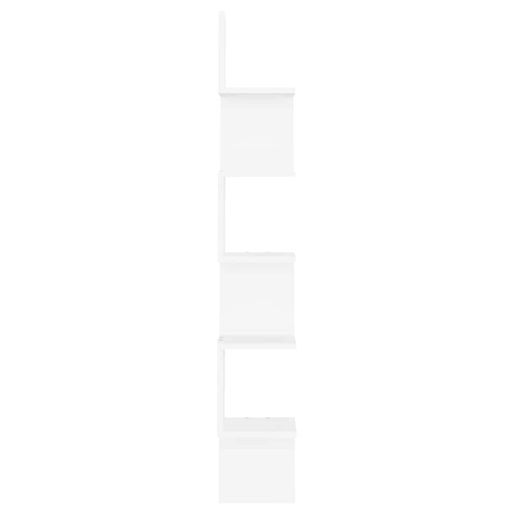 5 vidaXL Wall shelf Corner Fitting - White, 5 of 9