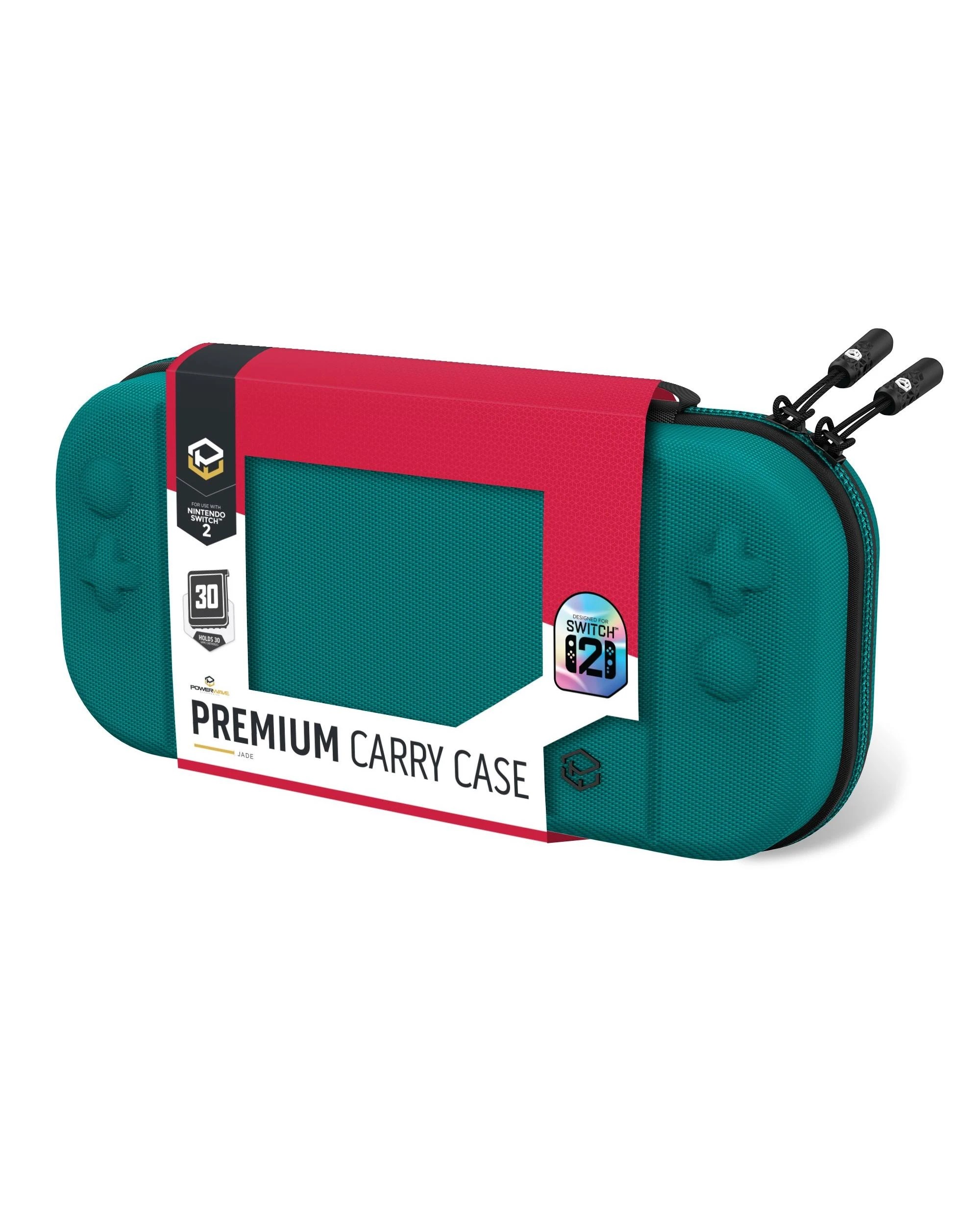 1 Powerwave Premium Carry Case Jade for Nintendo Switch 2 - Green, 1 of 6