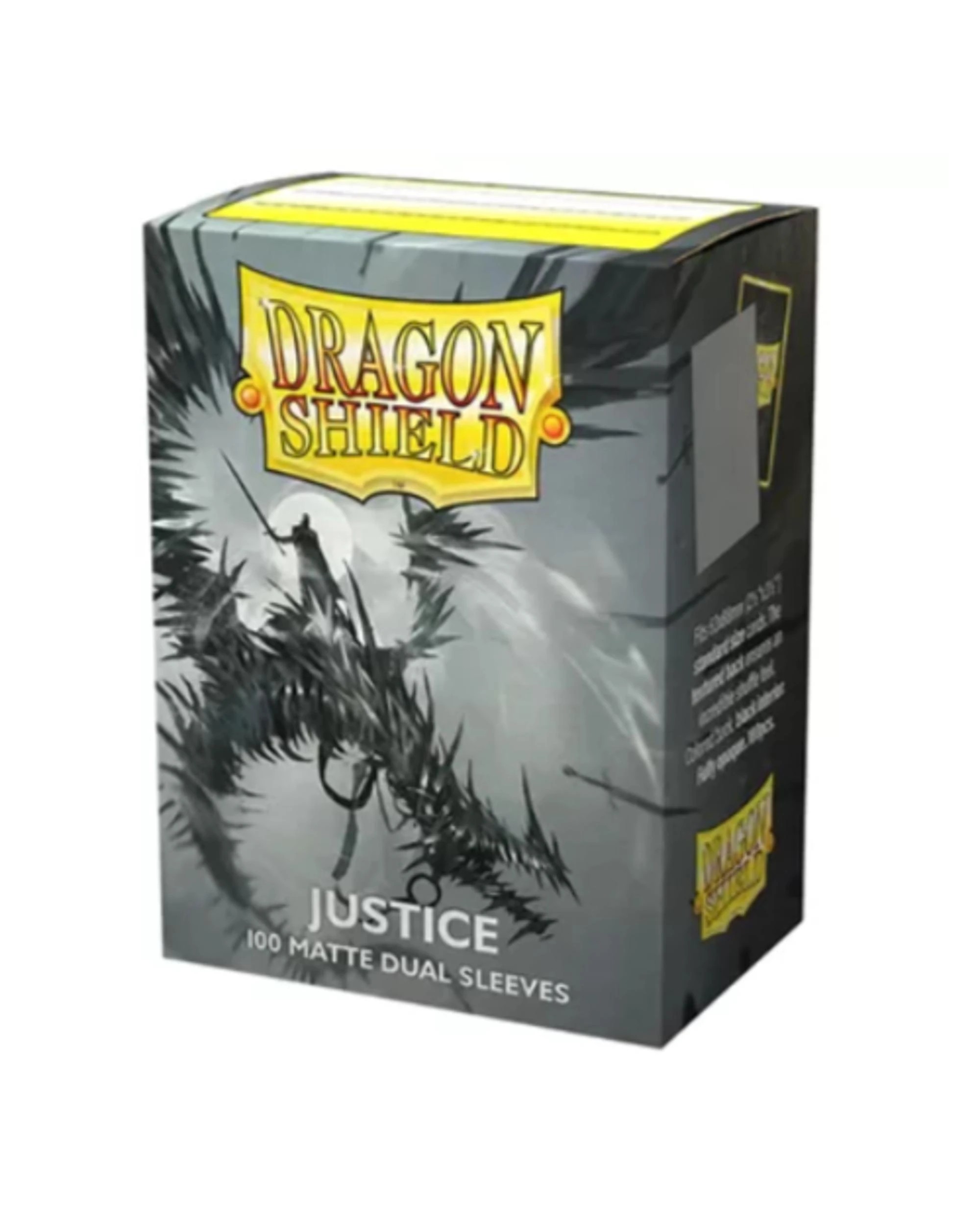 1 Dragon Shield Matte Dual Sleeves Justice Silver 100 Pack - Multi, 1 of 1