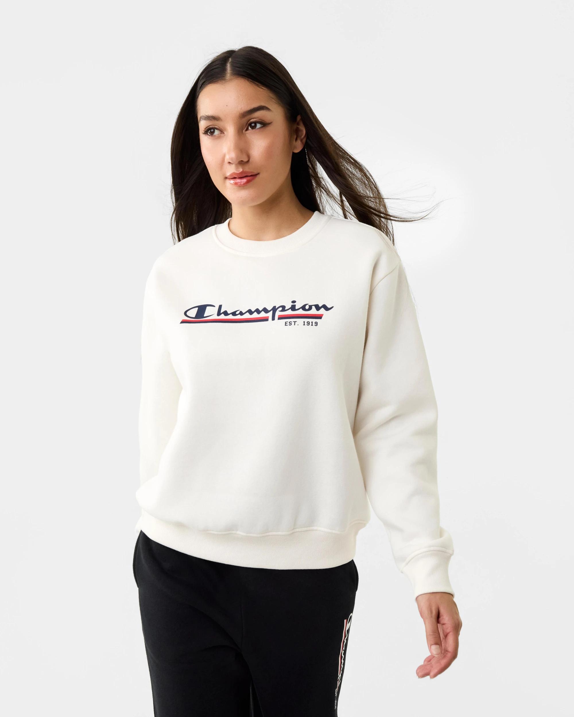 Champion Script Adult Crew Neck Sweatshirt - Kmart