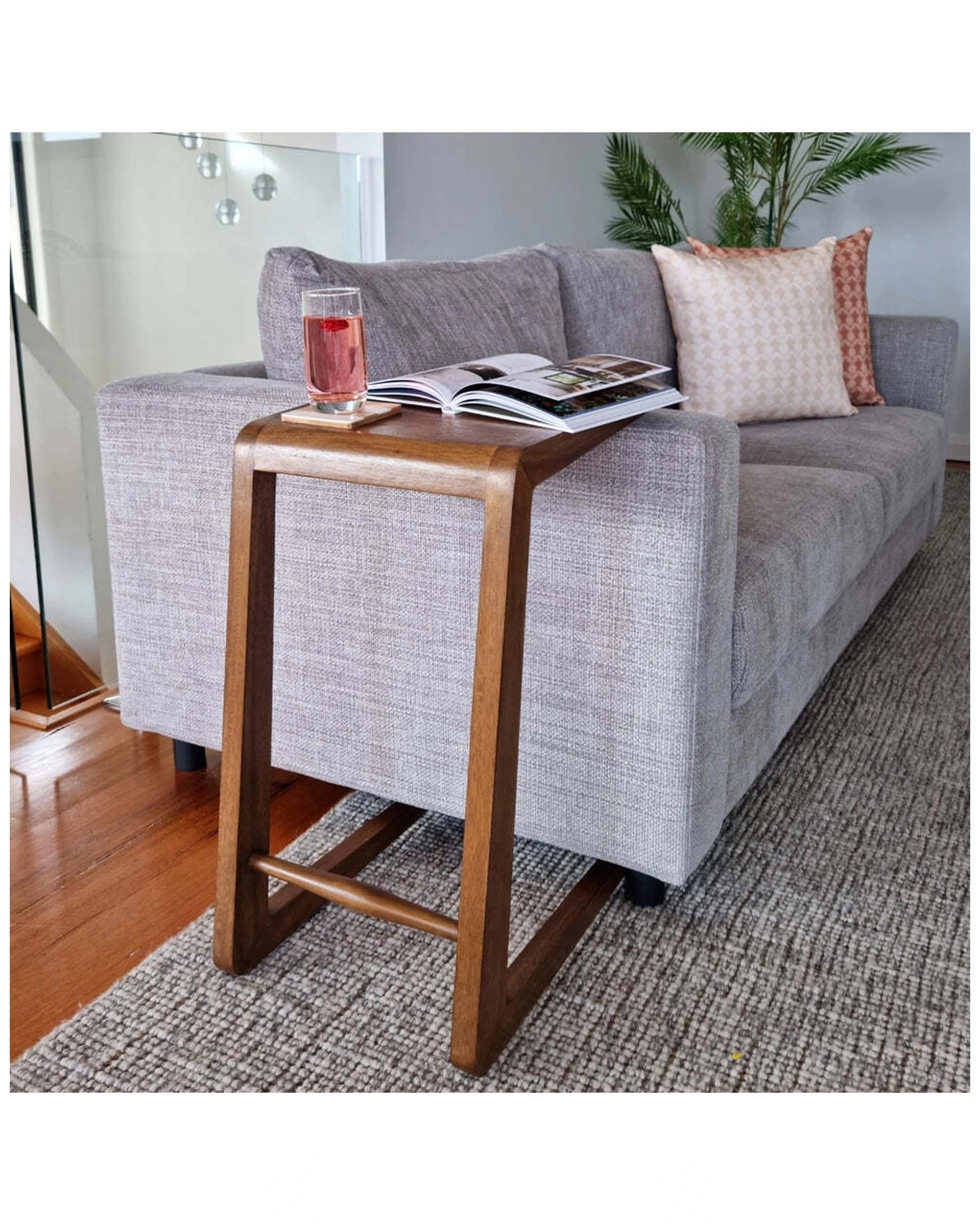 3 J.elliot Dario 45x64cm C-shape Side Table Home Lounge Furniture Natural
 - Natural, 3 of 4