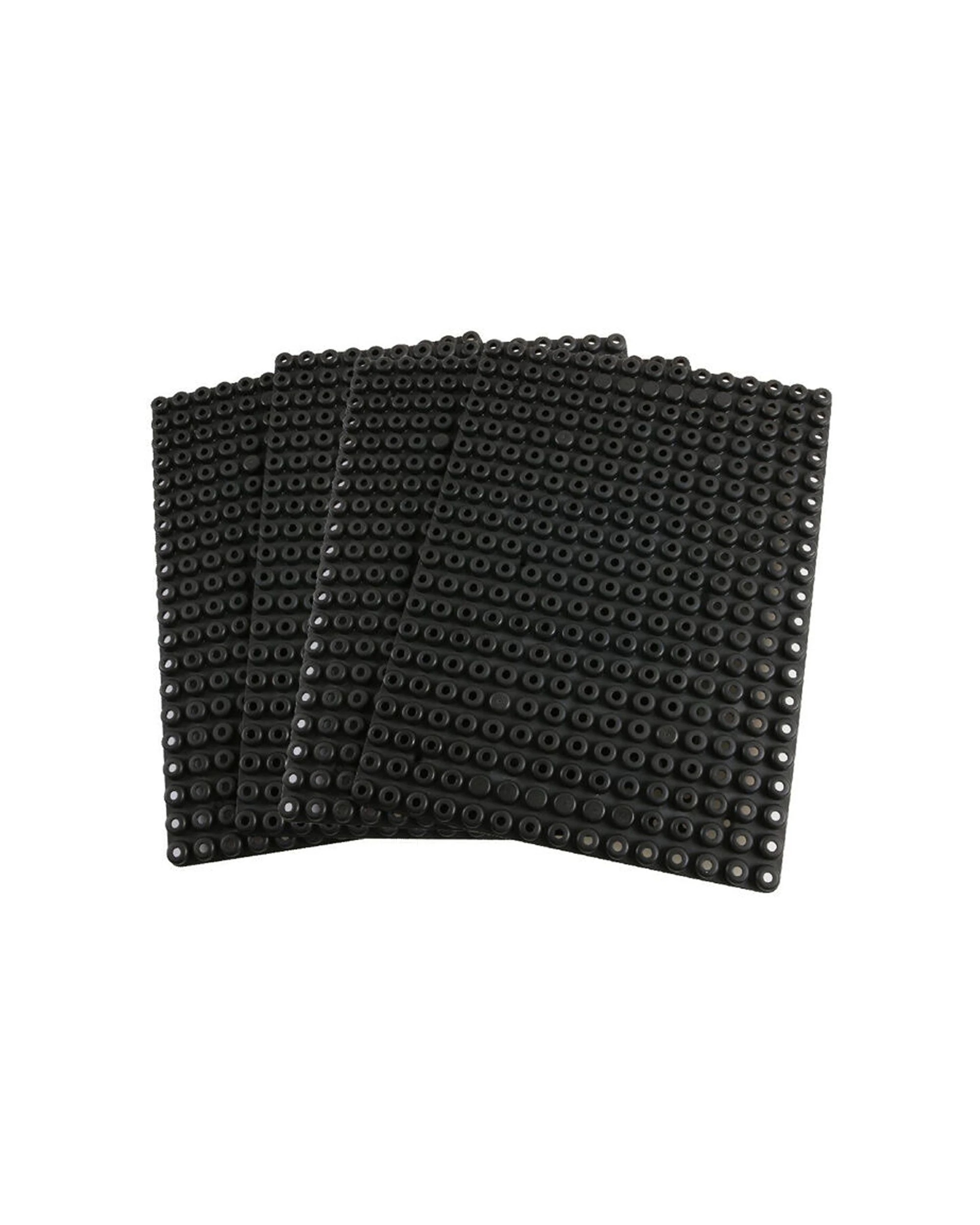 1 POLY M 4Pc Poly M Plates Building Plates Educational Toy 38x28cm 3 Years - Black, 1 of 3