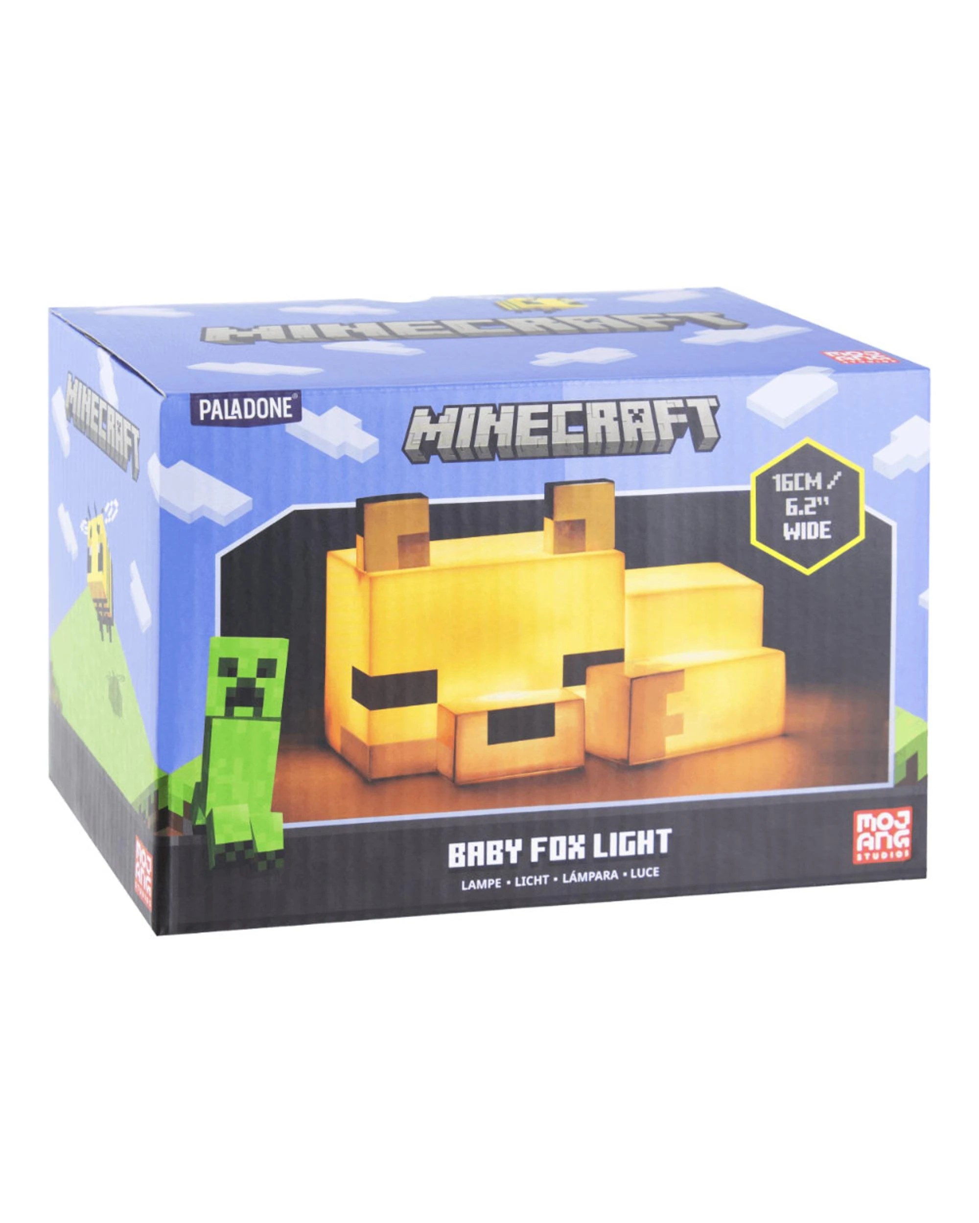 1 Paladone Minecraft Fox Light, 1 of 3