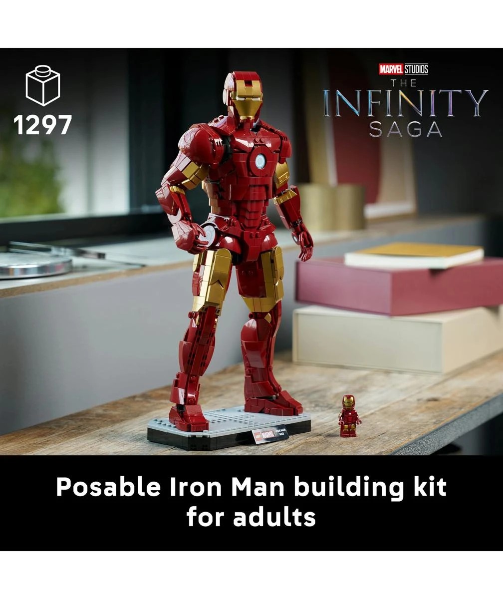 3 LEGO Super Heroes Iron Man Mark 3 Collectors' Edition 76344, 3 of 10