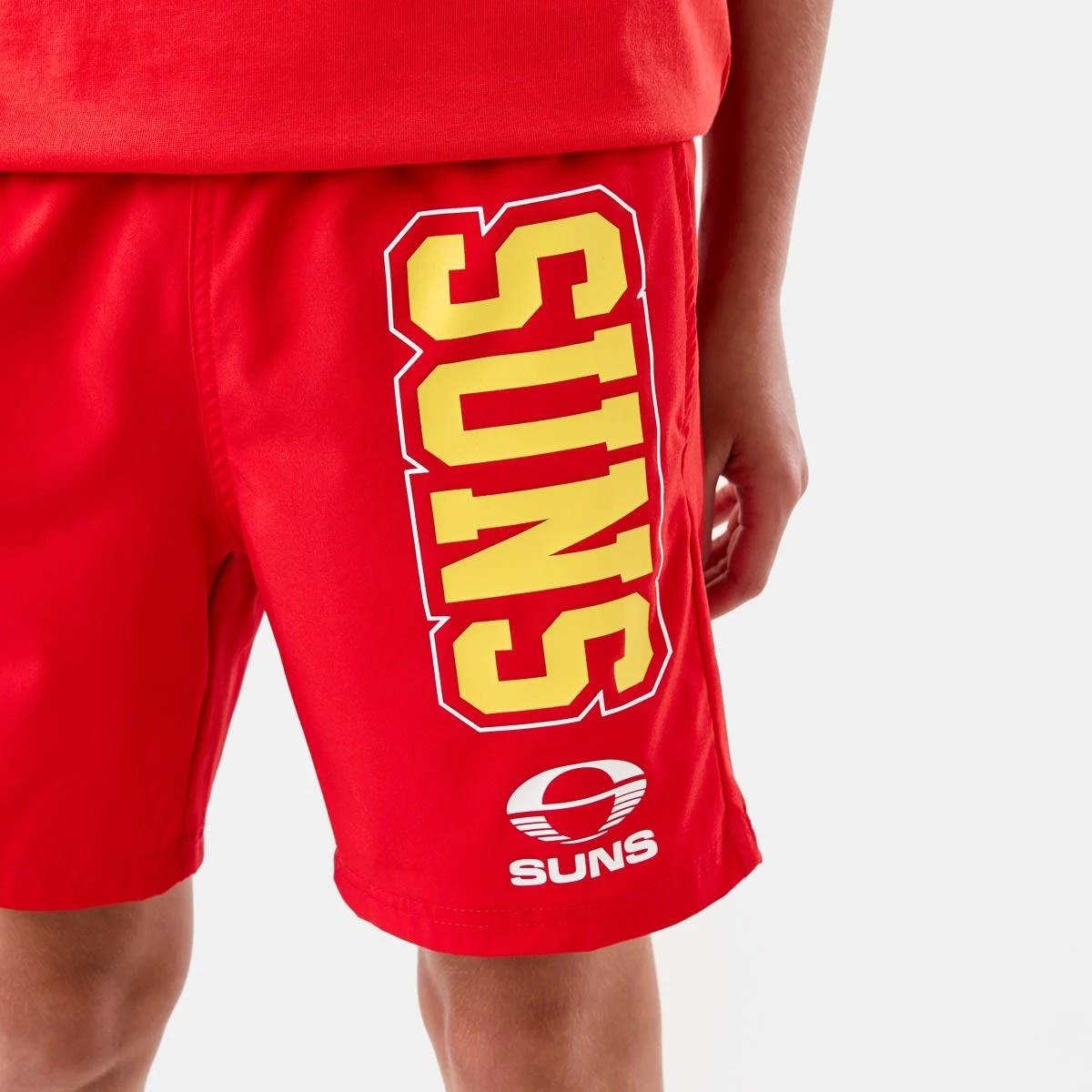 3 Official AFL Kids Shorts Gc Suns, 3 of 8