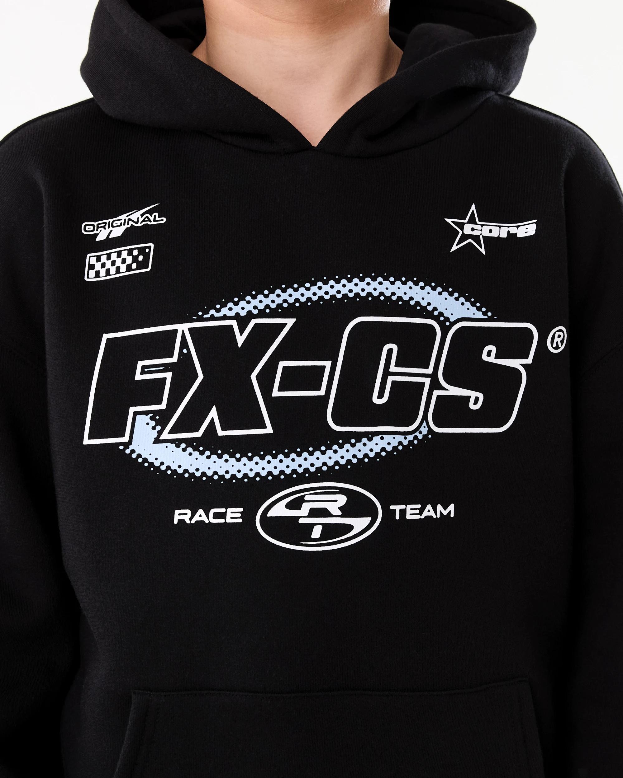 4 Oversized Print Hoodie Blk Slogan, 4 of 8