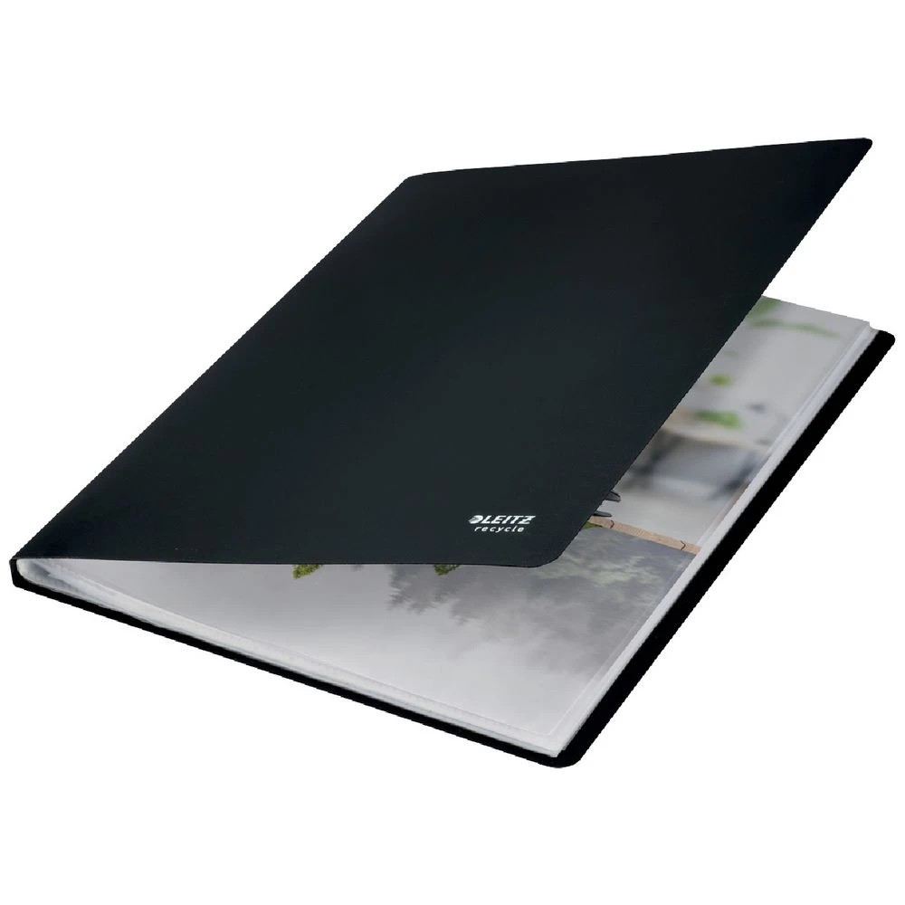 1 Leitz Recycle A4 Display Book 40 Pocket Black, 1 of 3