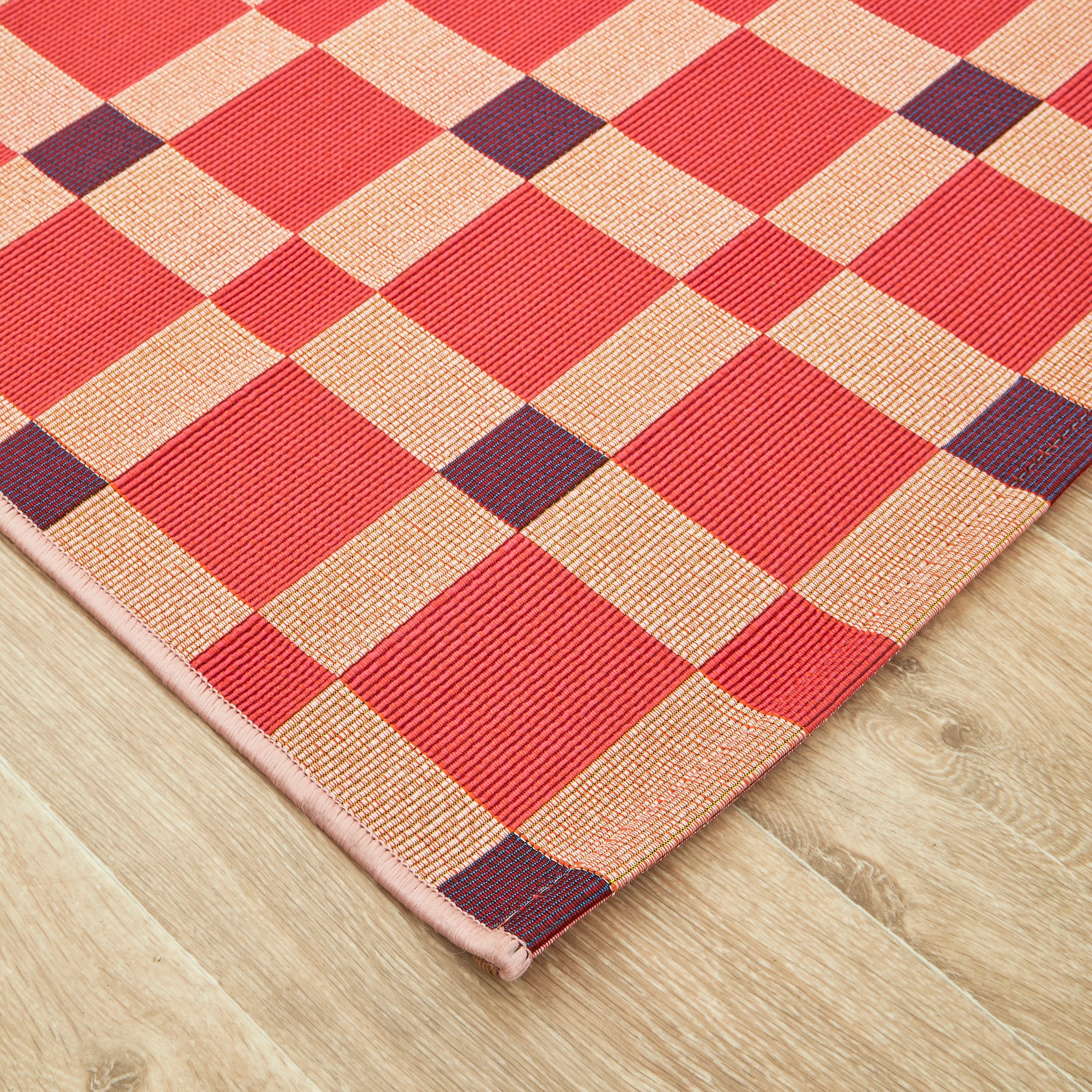 3 Common Ground Rugs Horizon Tito 285x200cm - Large Outdoor Rug - Pink, 3 of 5