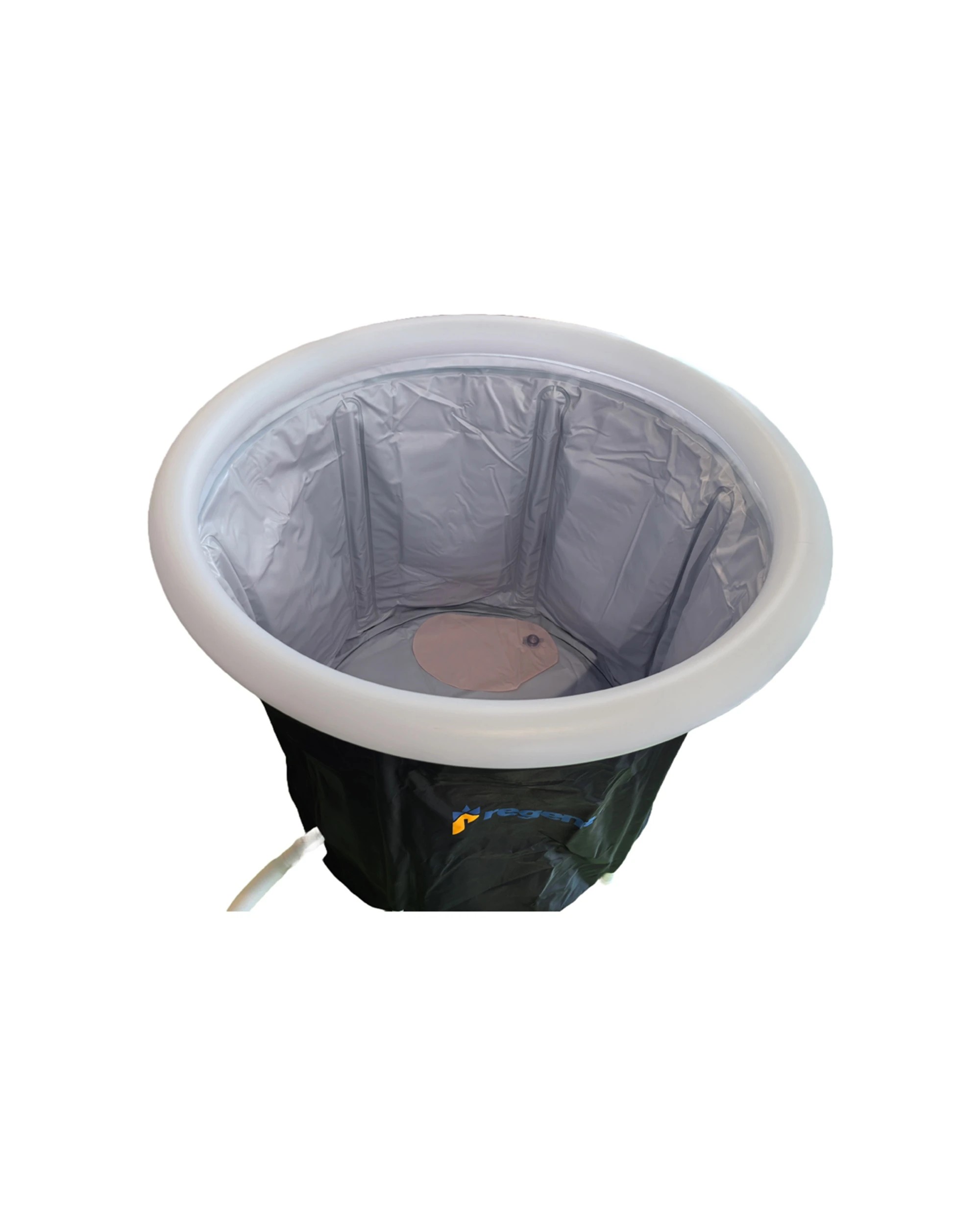 2 Regent Portable Ice Bath Muscle Training Sports Recovery Spa 80x70cm 300L - Black, 2 of 3