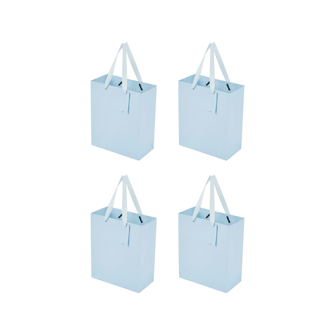 1 4 Pack Multi Blue Gift Bags - Medium, 1 of 4