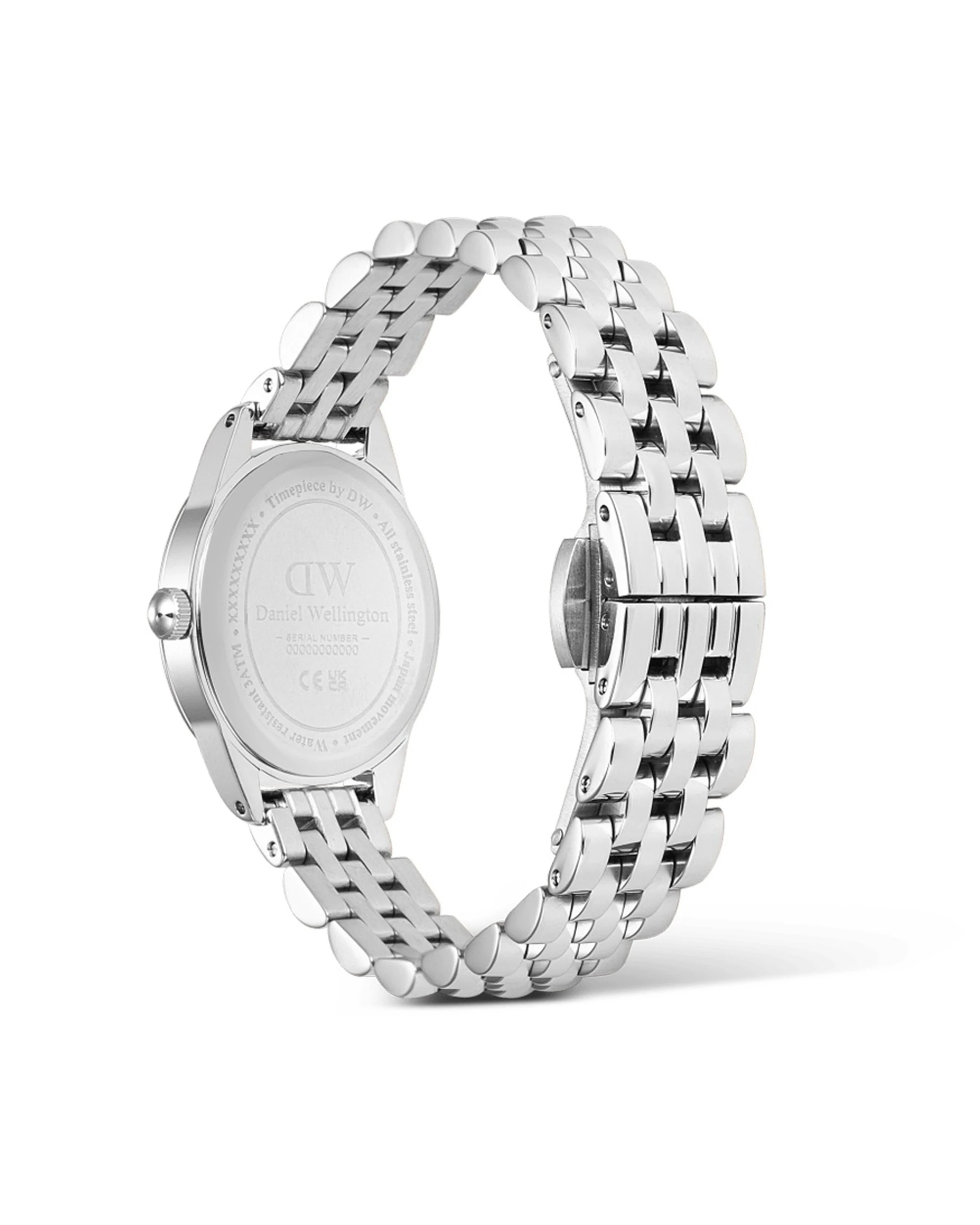 4 Daniel Wellington Ophelia Mini Arctic Silver Watch 22x25.5mm Elegant Oval Dial, 4 of 6