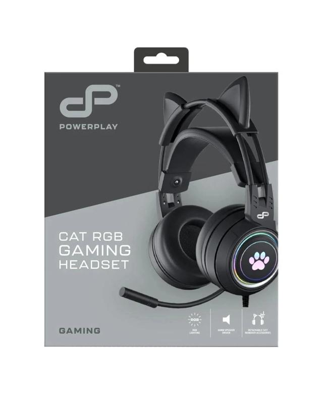 PowerPlay Cat RGB Gaming Headset - B