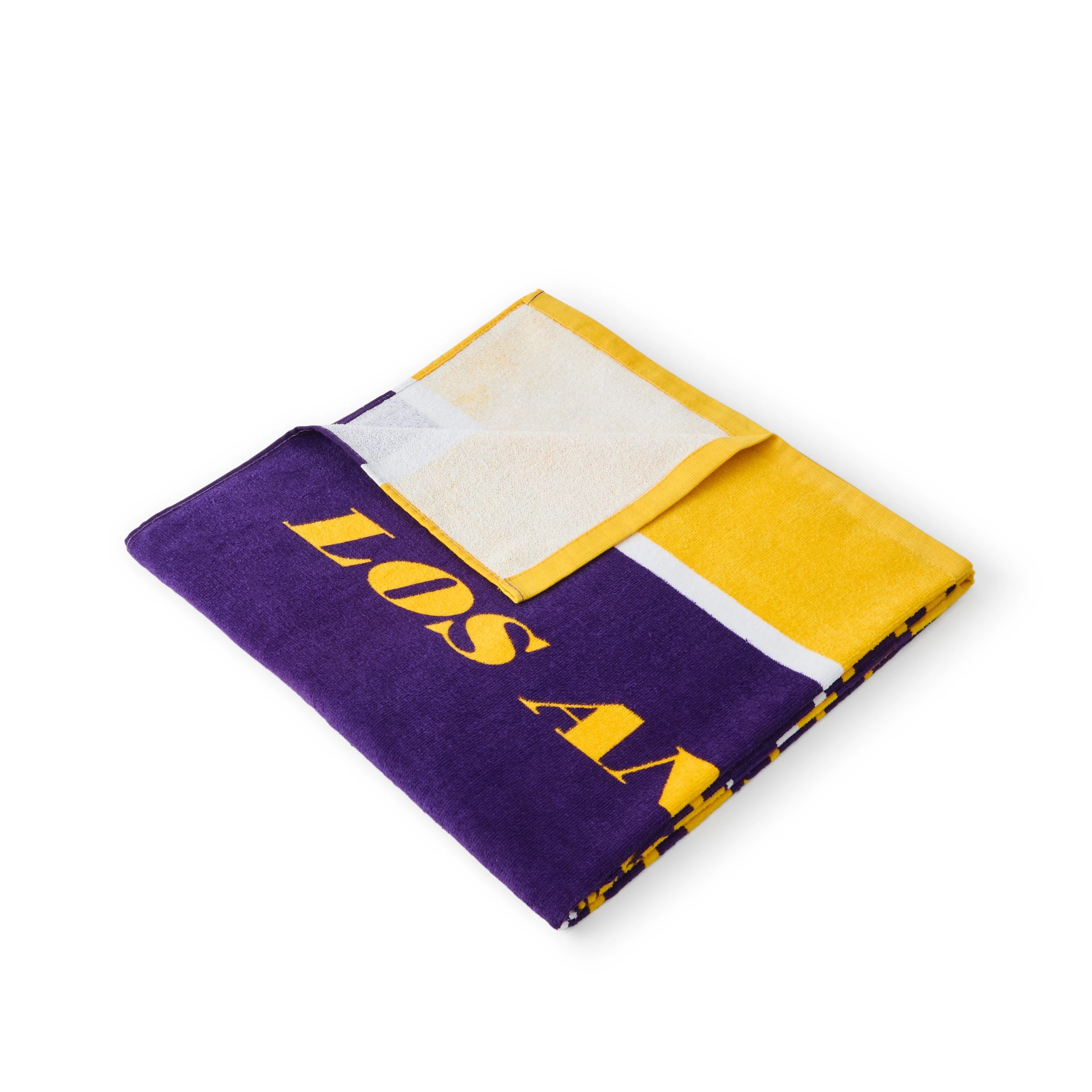 4 NBA Los Angeles Lakers Cotton Beach Towel, 4 of 5