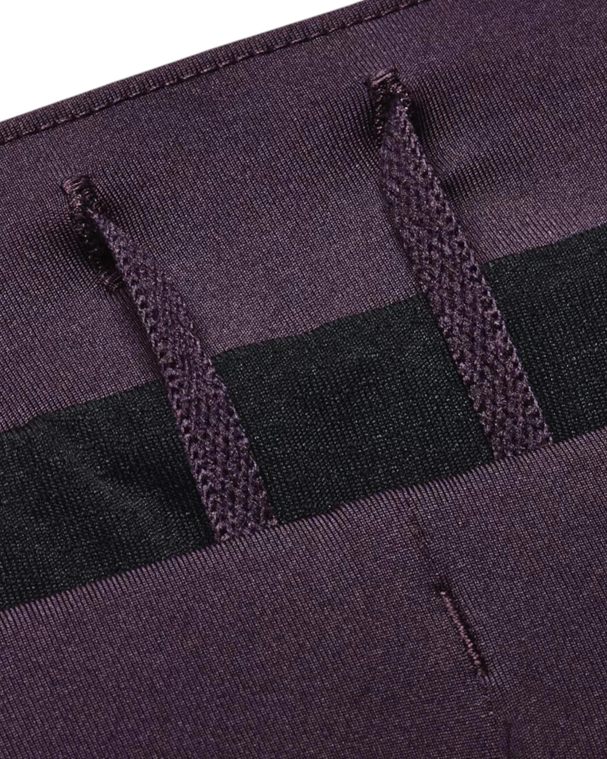 3 Under Armour Womens Dark Purple/ Orange Fly-By 2.0 Shorts DARK PURPLE/ORANGE, 3 of 6