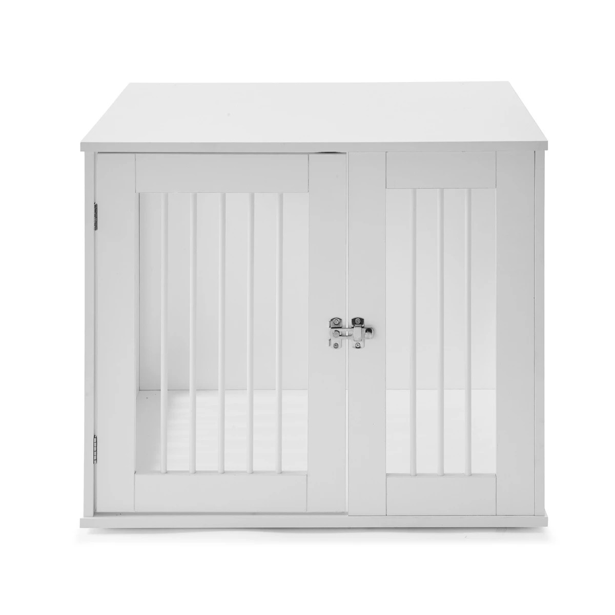 5 Pet Crate Wooden White - Medium, 5 of 9