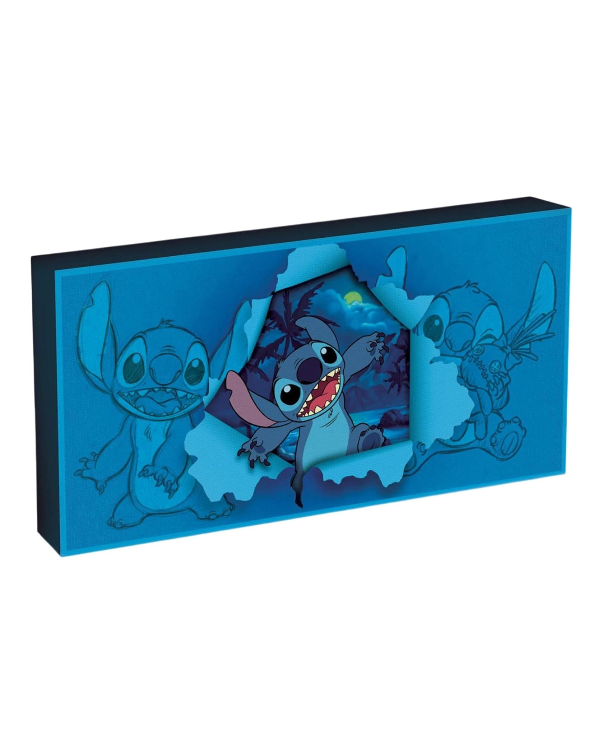1 Disney Lilo and Stitch Stitch Light Up Canvas, 1 of 4