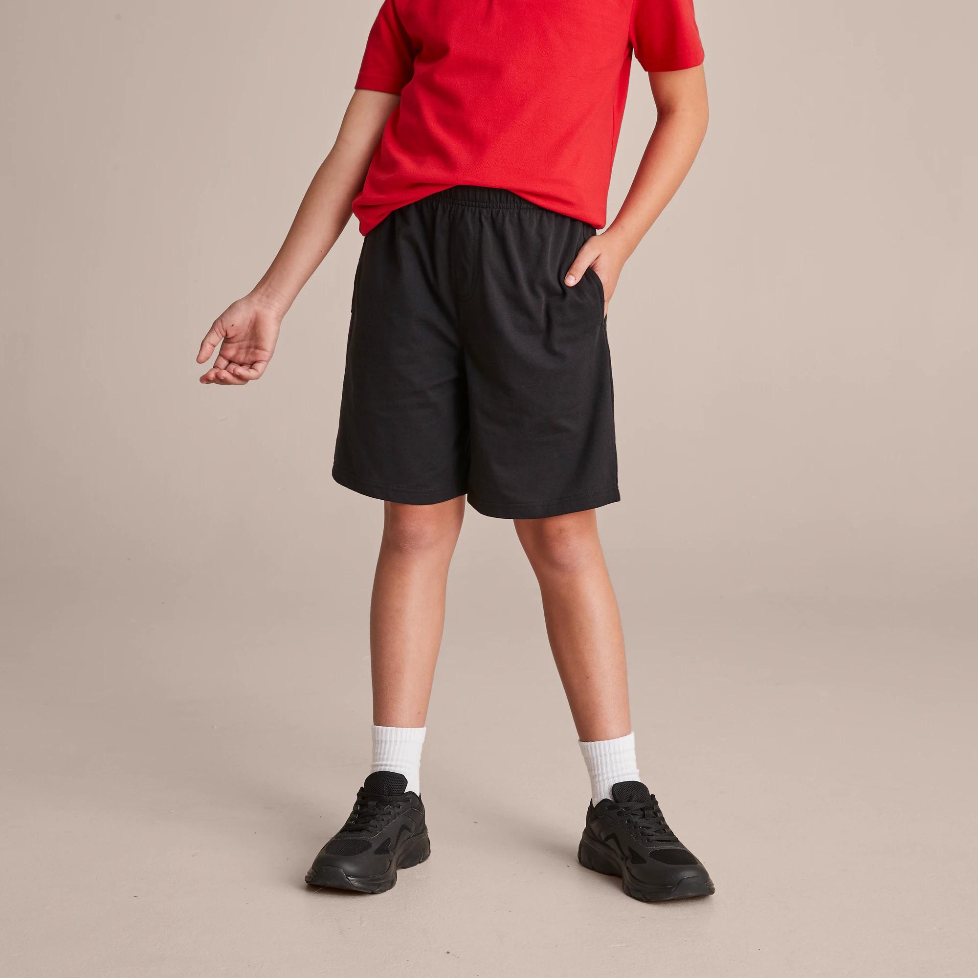 1 Target School Knit Shorts BLACK, 1 of 7