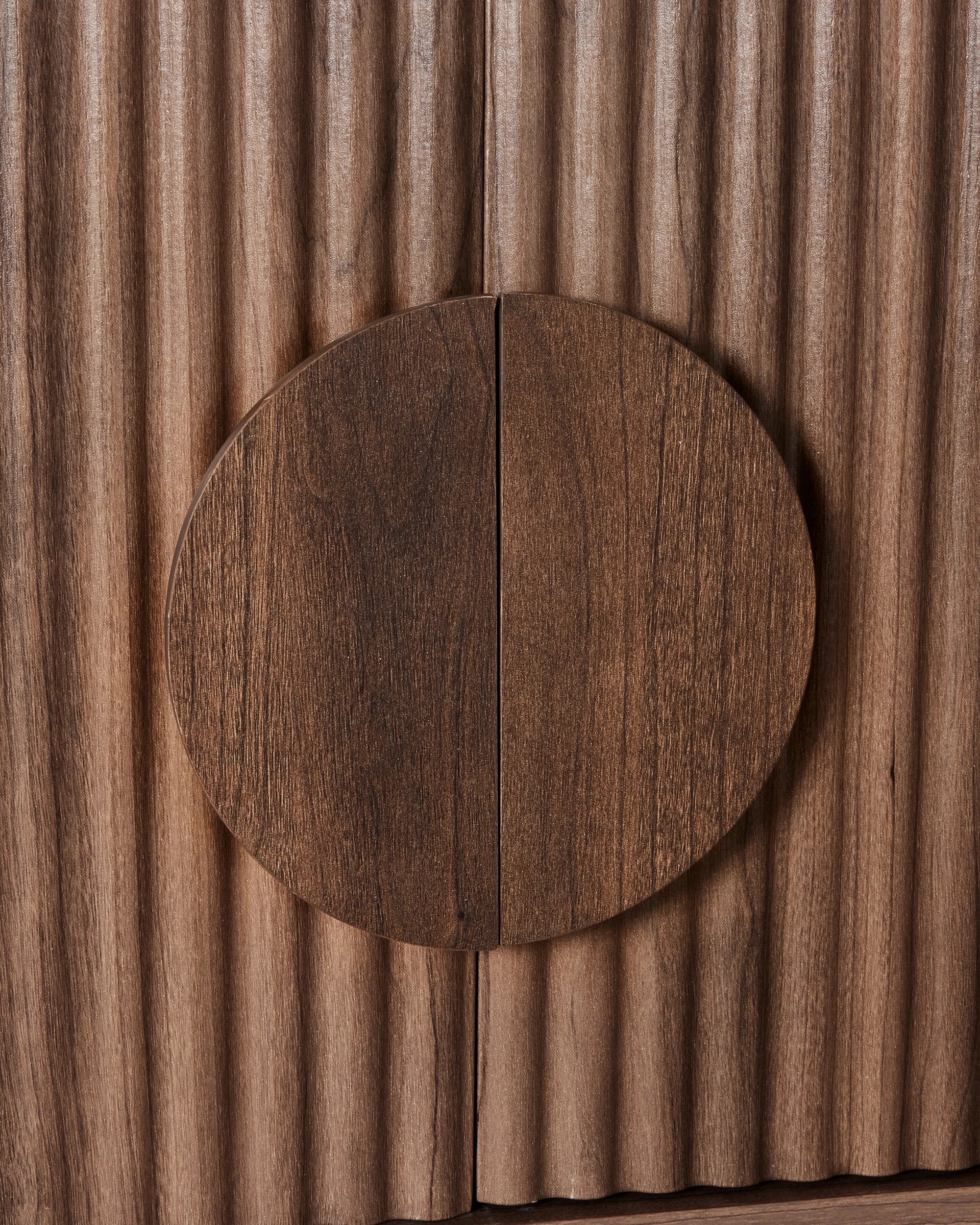 5 Ryan Tall Bookshelf with Doors - Walnut, 5 of 7