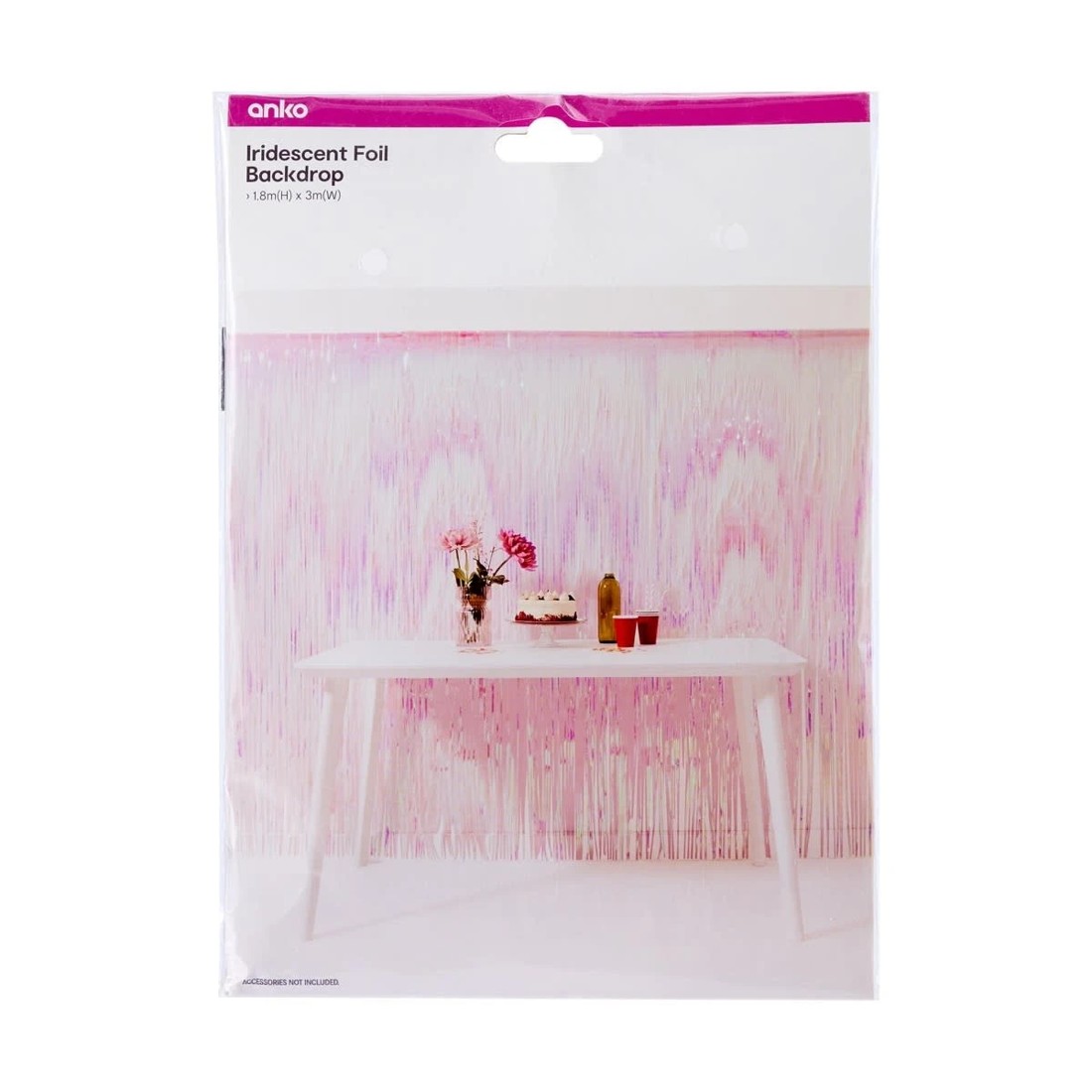 4 Iridescent Foil Backdrop, 4 of 4