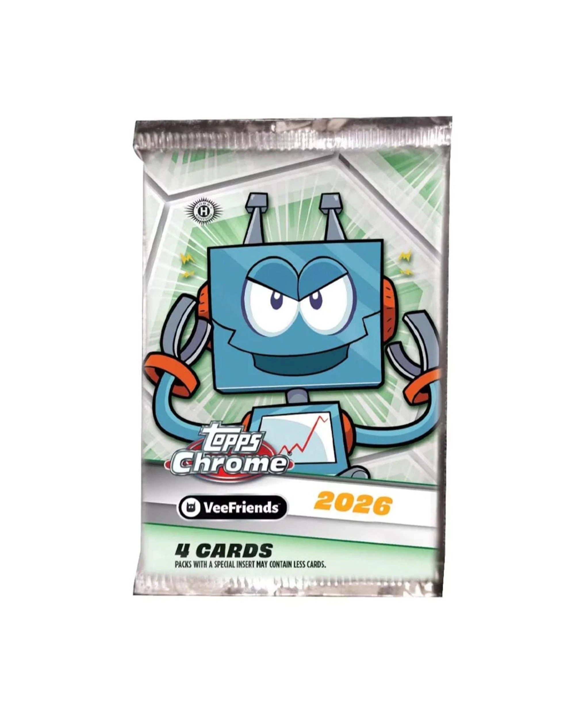 1 Topps Chrome 2026 VeeFriends Hobby Pack, 1 of 9