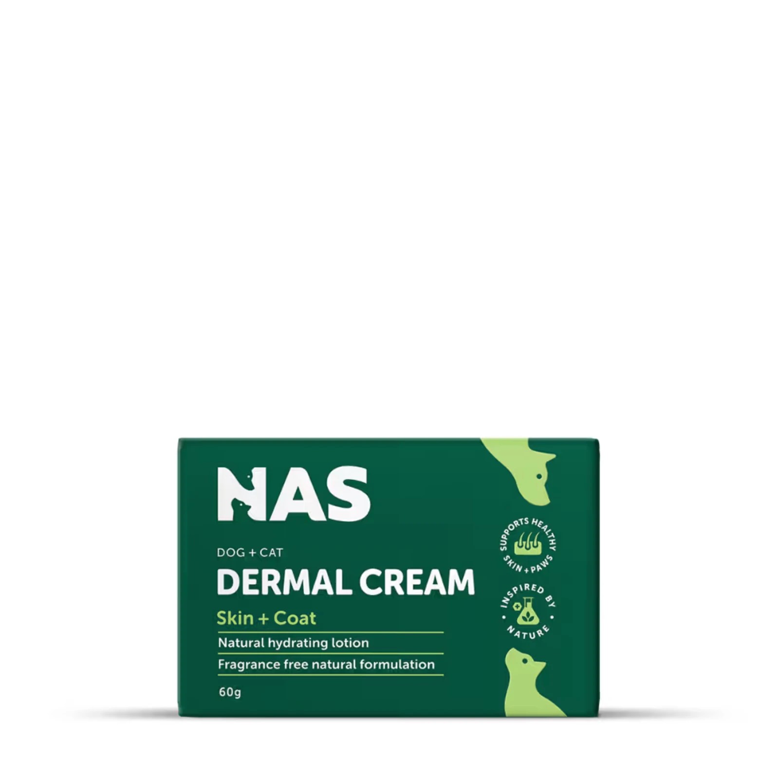 1 Natural Animal Solutions Dermal Cream For Dogs And Cats 60g, 1 of 2