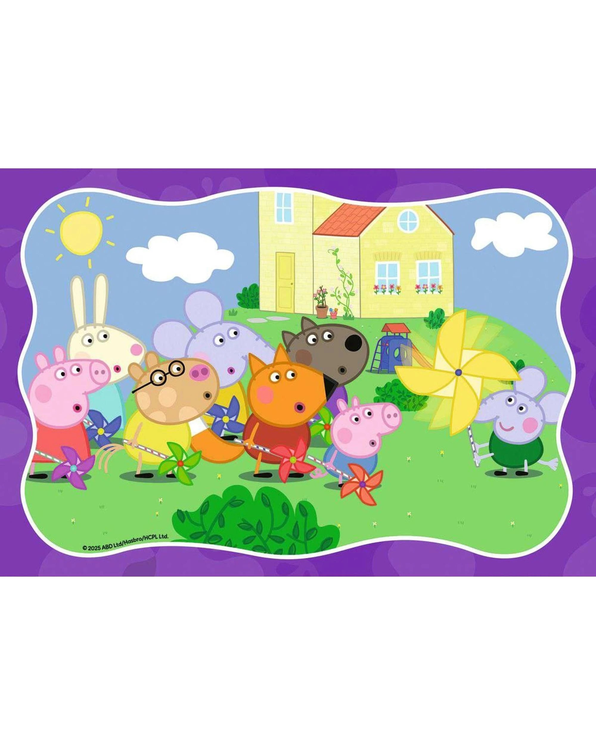 3 Ravensburger Peppa Pig 2 x 24 Piece Jigsaw Puzzle, 3 of 3
