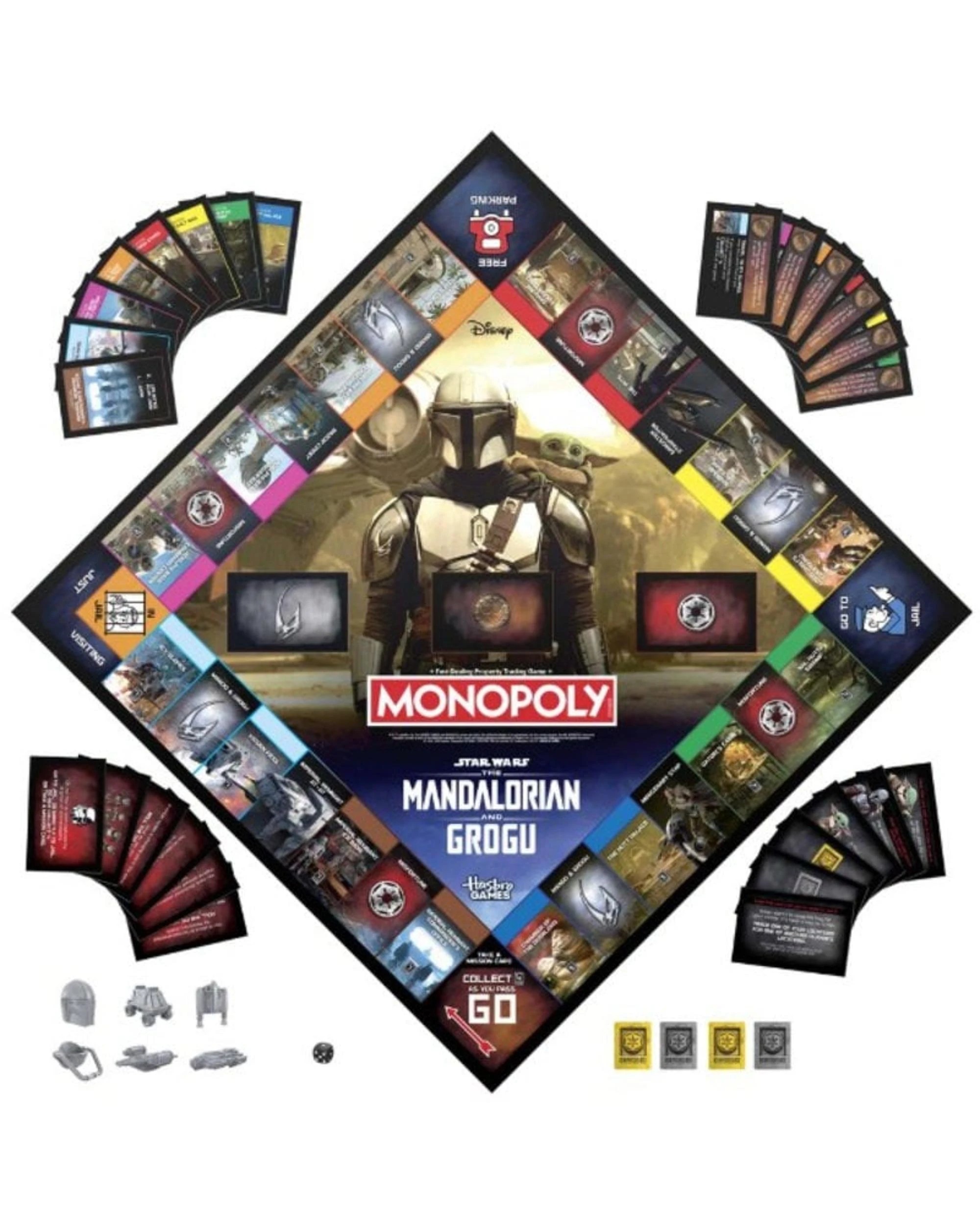 2 Monopoly Star Wars The Mandalorian and Grogu, 2 of 3